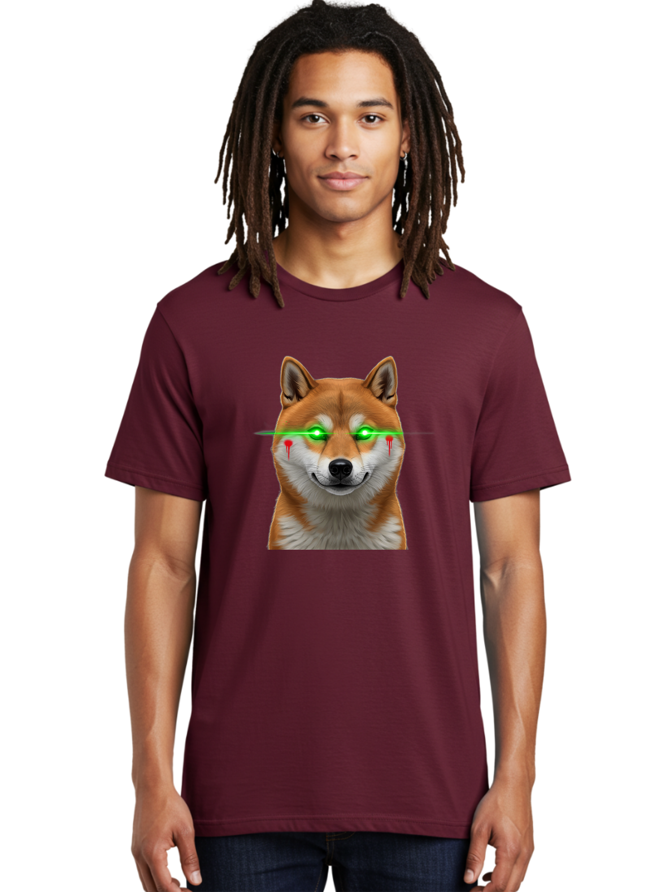 Doge-Terminator Men'S Graphic Tee, 100% Cotton, Comfortable Casual Summer Wear, Machine Washable, Vintage Camera, Old Camera, Antique Camera, Black Camera, Classic Photography, Photography Equipment, Nostalgic Device, Film Camera, Camera Art Bao362