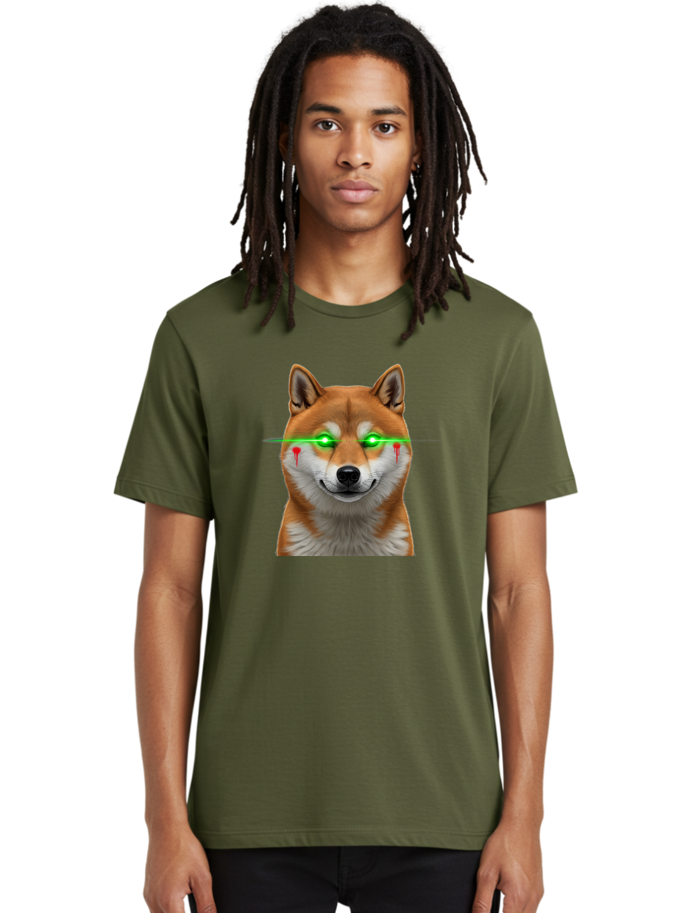 Doge-Terminator Men'S Graphic Tee, 100% Cotton, Comfortable Casual Summer Wear, Machine Washable, Vintage Camera, Old Camera, Antique Camera, Black Camera, Classic Photography, Photography Equipment, Nostalgic Device, Film Camera, Camera Art Bao362