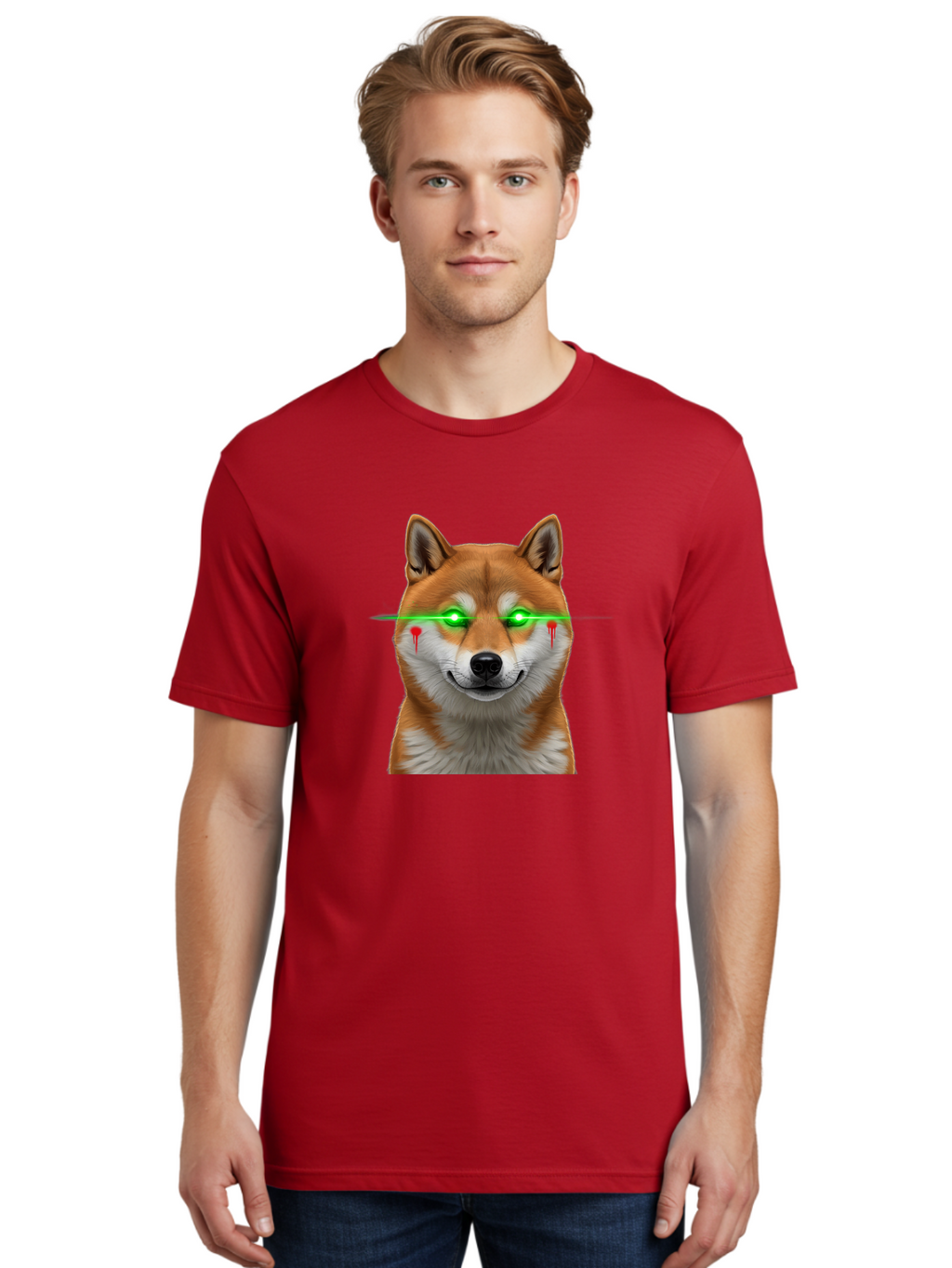 Doge-Terminator Men'S Graphic Tee, 100% Cotton, Comfortable Casual Summer Wear, Machine Washable, Vintage Camera, Old Camera, Antique Camera, Black Camera, Classic Photography, Photography Equipment, Nostalgic Device, Film Camera, Camera Art Bao362