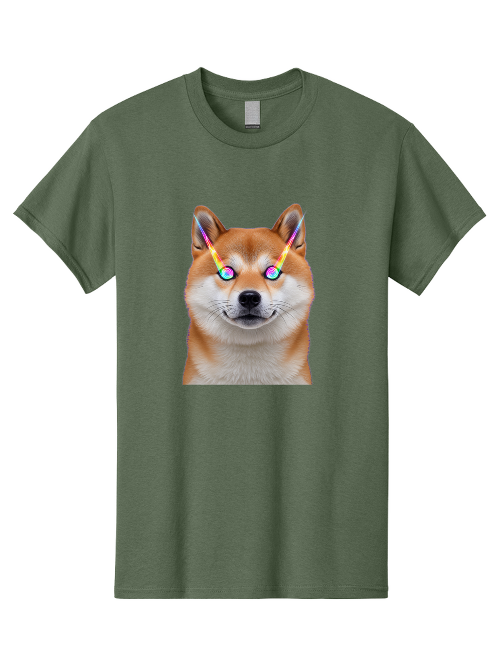 Doge-With-Laser-Eyes Men'S Graphic Tee, 100% Cotton, Comfortable Casual Summer Wear, Machine Washable, Vintage Camera, Old Camera, Antique Camera, Black Camera, Classic Photography, Photography Equipment, Nostalgic Device, Film Camera, Bao364