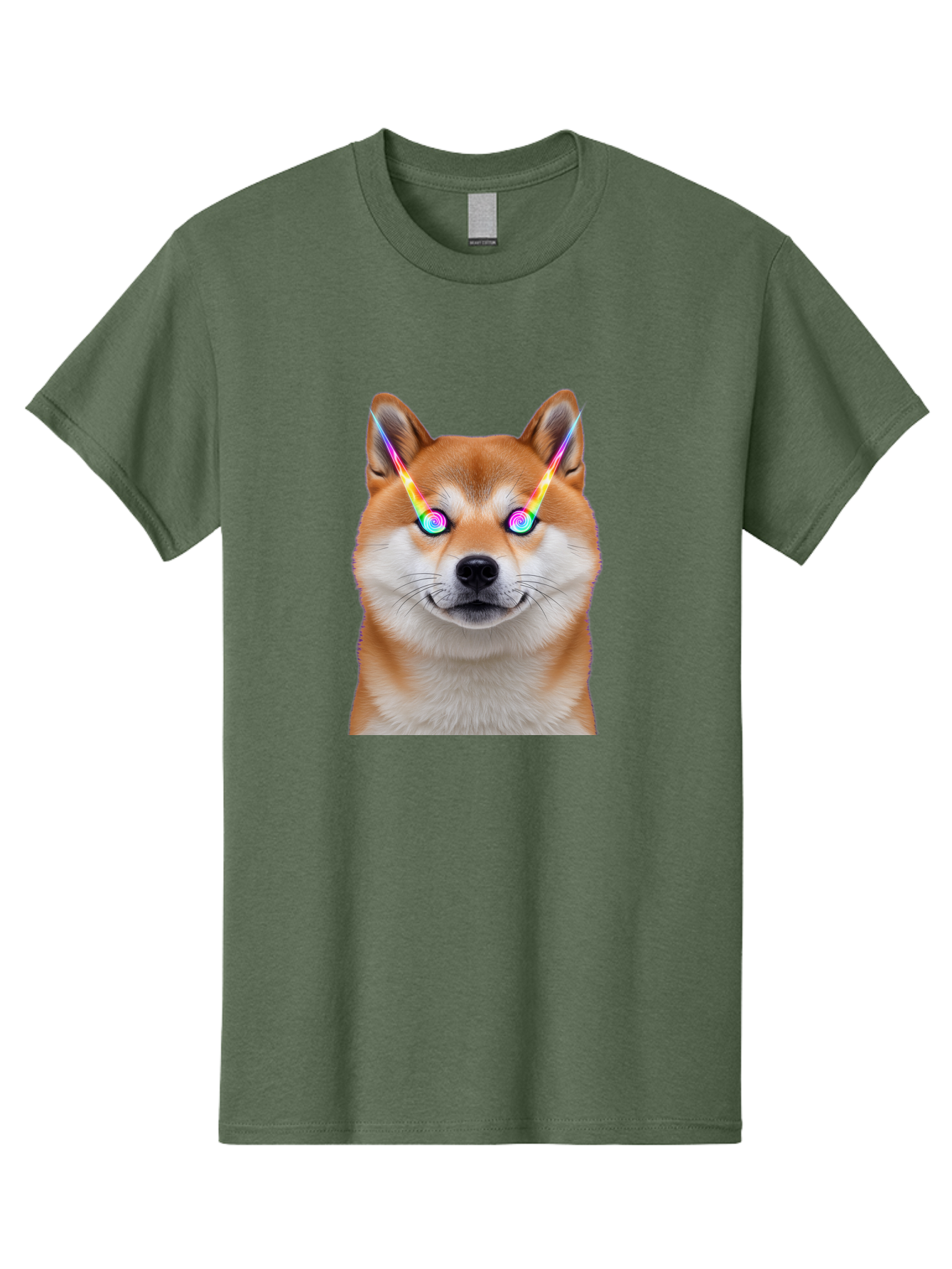 Doge-With-Laser-Eyes Men'S Graphic Tee, 100% Cotton, Comfortable Casual Summer Wear, Machine Washable, Vintage Camera, Old Camera, Antique Camera, Black Camera, Classic Photography, Photography Equipment, Nostalgic Device, Film Camera, Bao364
