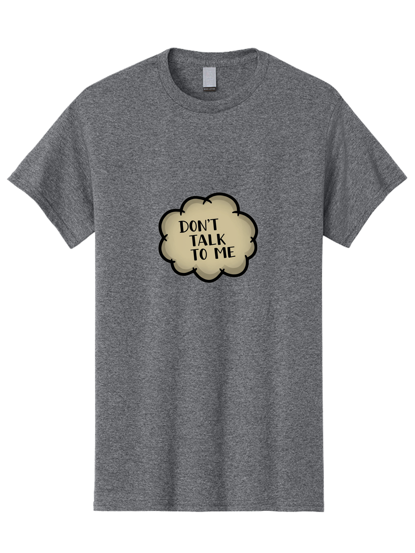 Don-T-Talk-To-Me-1 Men'S Graphic Tee, 100% Cotton, Comfortable Casual Summer Wear, Machine Washable, Vintage Camera, Old Camera, Antique Camera, Black Camera, Classic Photography, Photography Equipment, Nostalgic Device, Film Camera, Bao367