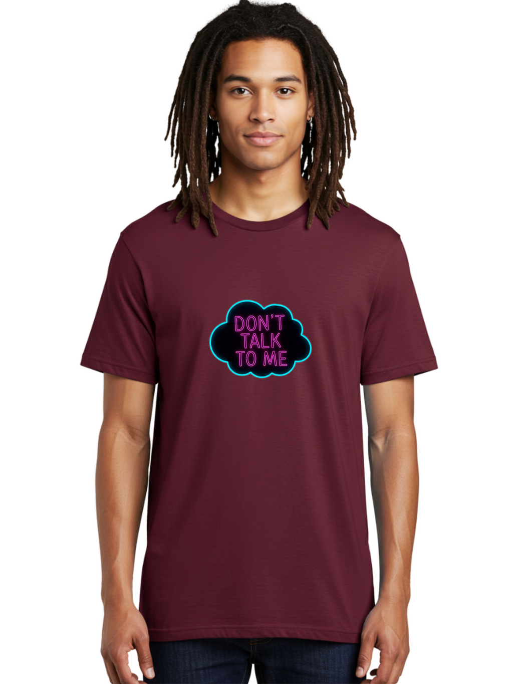 Don-T-Talk-To-Me Men'S Graphic Tee, 100% Cotton, Comfortable Casual Summer Wear, Machine Washable, Vintage Camera, Old Camera, Antique Camera, Black Camera, Classic Photography, Photography Equipment, Nostalgic Device, Film Camera, Camera Art Bao368