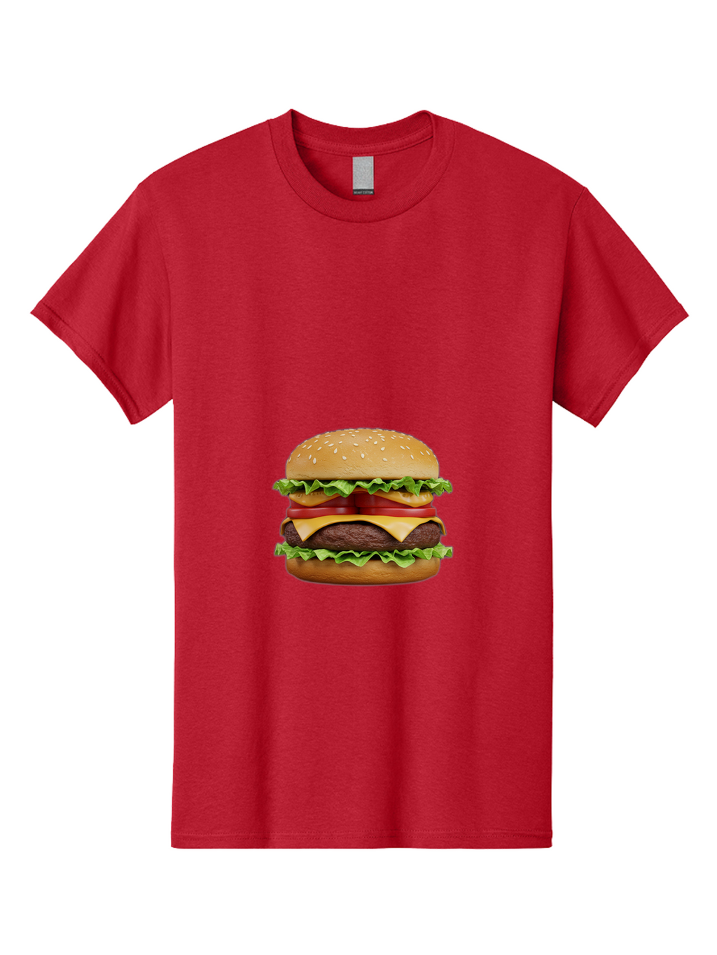 Double-Cheeseburger-2 Men'S Graphic Tee, 100% Cotton, Comfortable Casual Summer Wear, Machine Washable, Vintage Camera, Old Camera, Antique Camera, Black Camera, Classic Photography, Photography Equipment, Nostalgic Device, Film Camera, Bao370