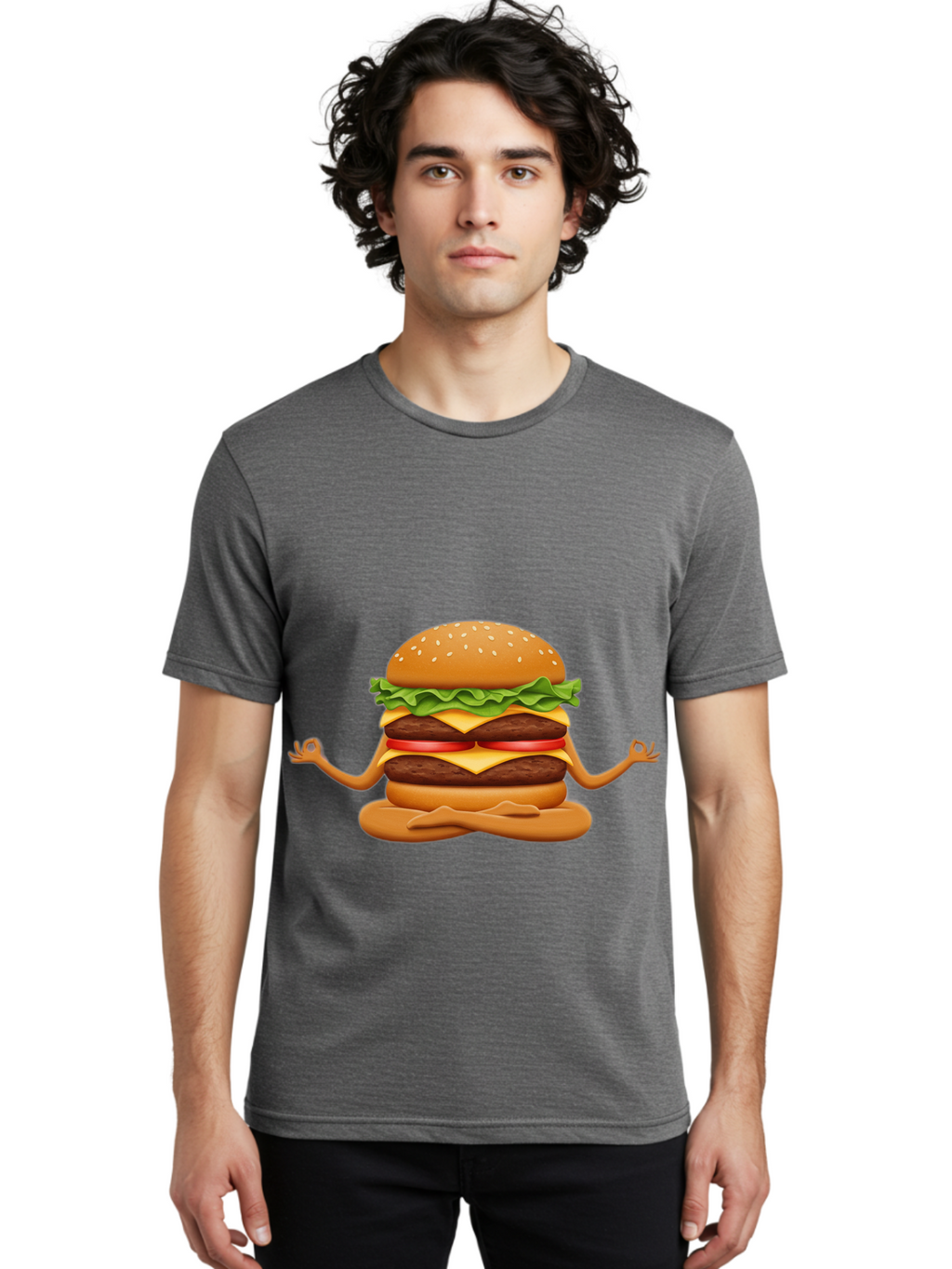 Double-Cheeseburger-3 Men'S Graphic Tee, 100% Cotton, Comfortable Casual Summer Wear, Machine Washable, Vintage Camera, Old Camera, Antique Camera, Black Camera, Classic Photography, Photography Equipment, Nostalgic Device, Film Camera, Bao371
