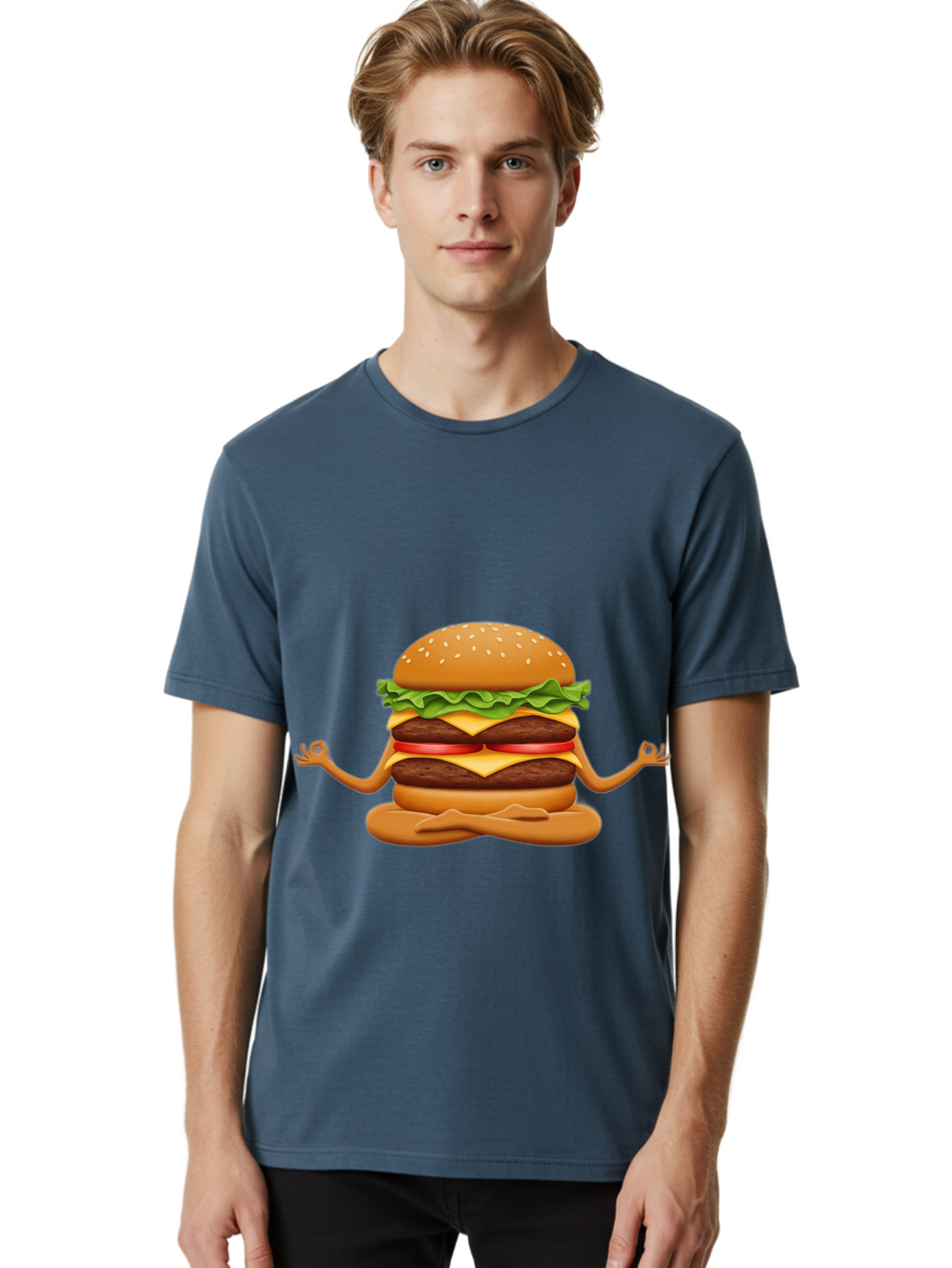 Double-Cheeseburger-3 Men'S Graphic Tee, 100% Cotton, Comfortable Casual Summer Wear, Machine Washable, Vintage Camera, Old Camera, Antique Camera, Black Camera, Classic Photography, Photography Equipment, Nostalgic Device, Film Camera, Bao371