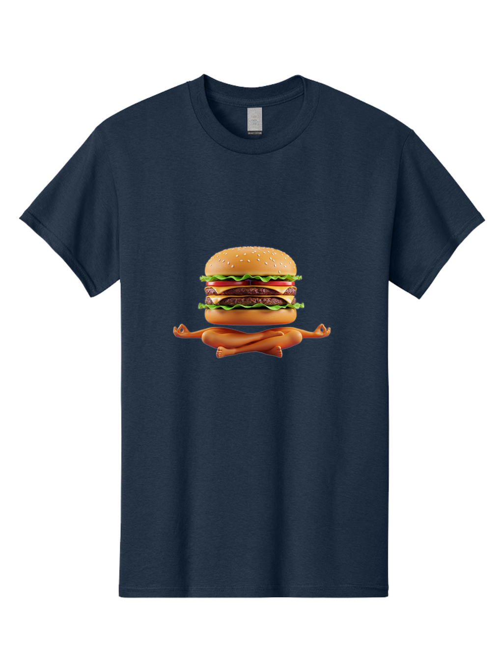 Double-Cheeseburger-Yoga Men'S Graphic Tee, 100% Cotton, Comfortable Casual Summer Wear, Machine Washable, Vintage Camera, Old Camera, Antique Camera, Black Camera, Classic Photography, Photography Equipment, Nostalgic Device, Film Camera, Bao372