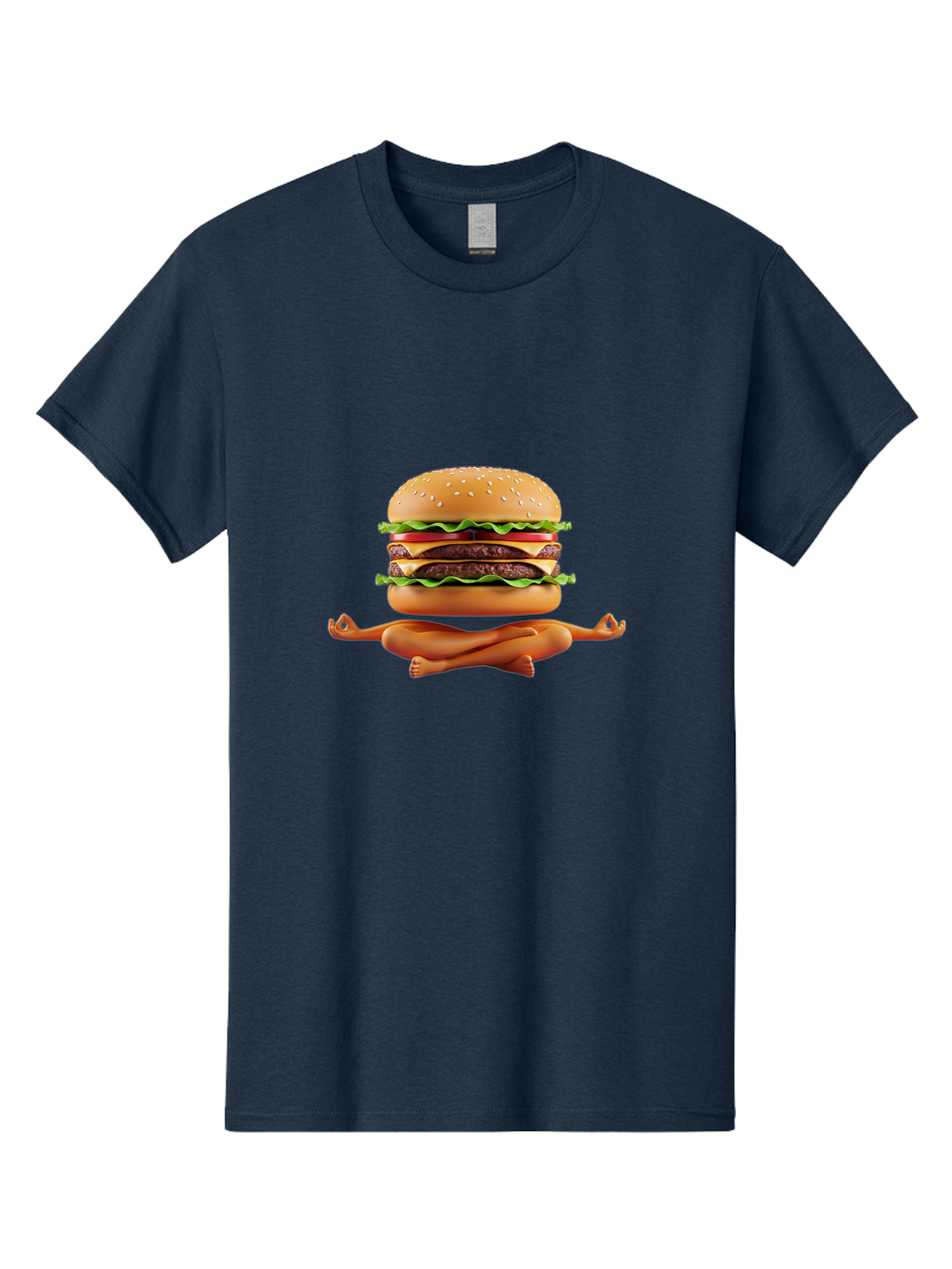 Double-Cheeseburger-Yoga Men'S Graphic Tee, 100% Cotton, Comfortable Casual Summer Wear, Machine Washable, Vintage Camera, Old Camera, Antique Camera, Black Camera, Classic Photography, Photography Equipment, Nostalgic Device, Film Camera, Bao372