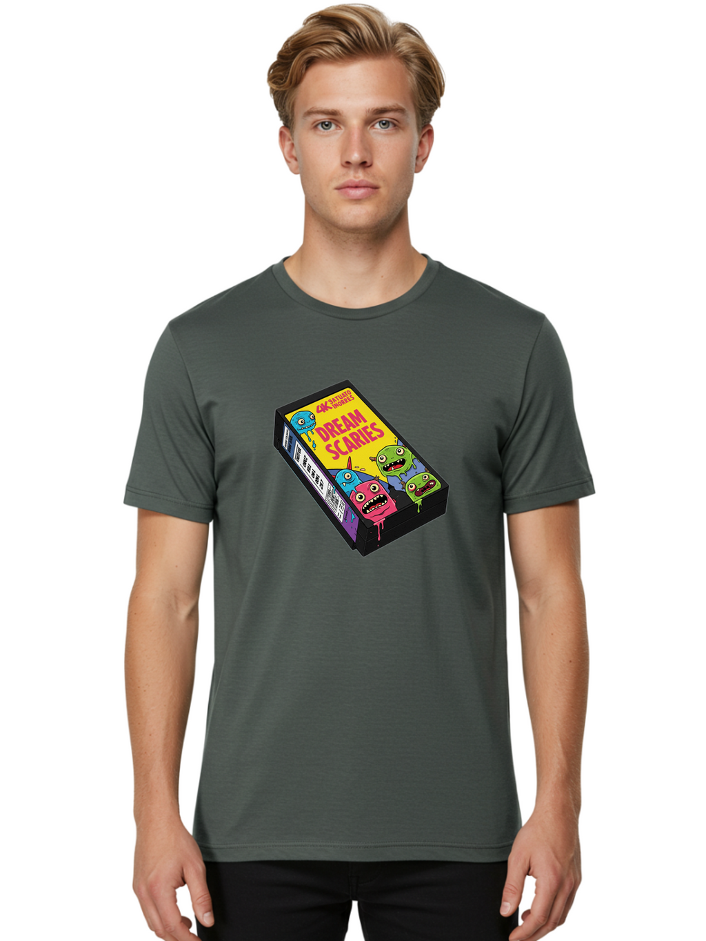 Dream-Scaries Men'S Graphic Tee, 100% Cotton, Comfortable Casual Summer Wear, Machine Washable, Vintage Camera, Old Camera, Antique Camera, Black Camera, Classic Photography, Photography Equipment, Nostalgic Device, Film Camera, Camera Art Bao375