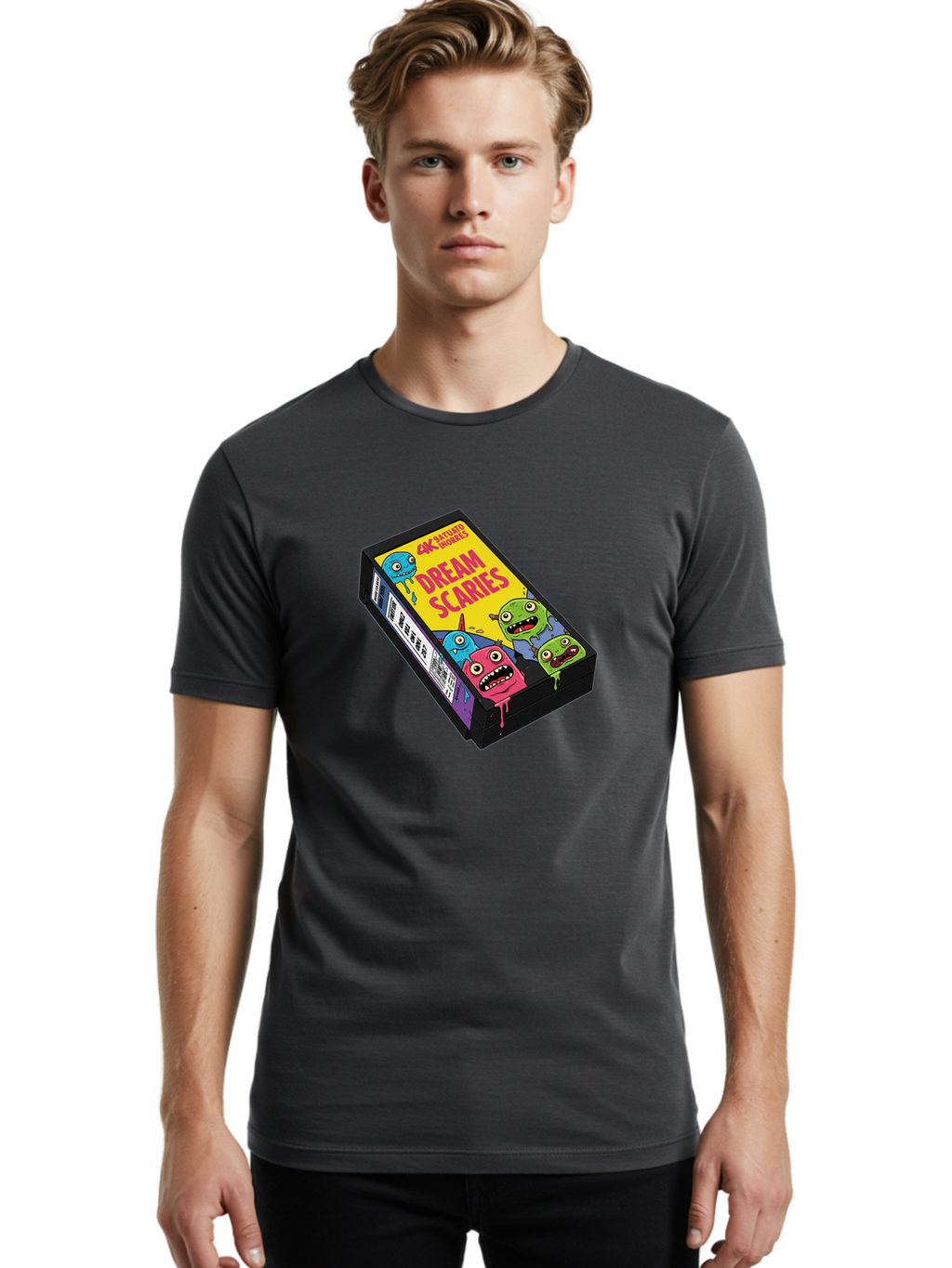 Dream-Scaries Men'S Graphic Tee, 100% Cotton, Comfortable Casual Summer Wear, Machine Washable, Vintage Camera, Old Camera, Antique Camera, Black Camera, Classic Photography, Photography Equipment, Nostalgic Device, Film Camera, Camera Art Bao375