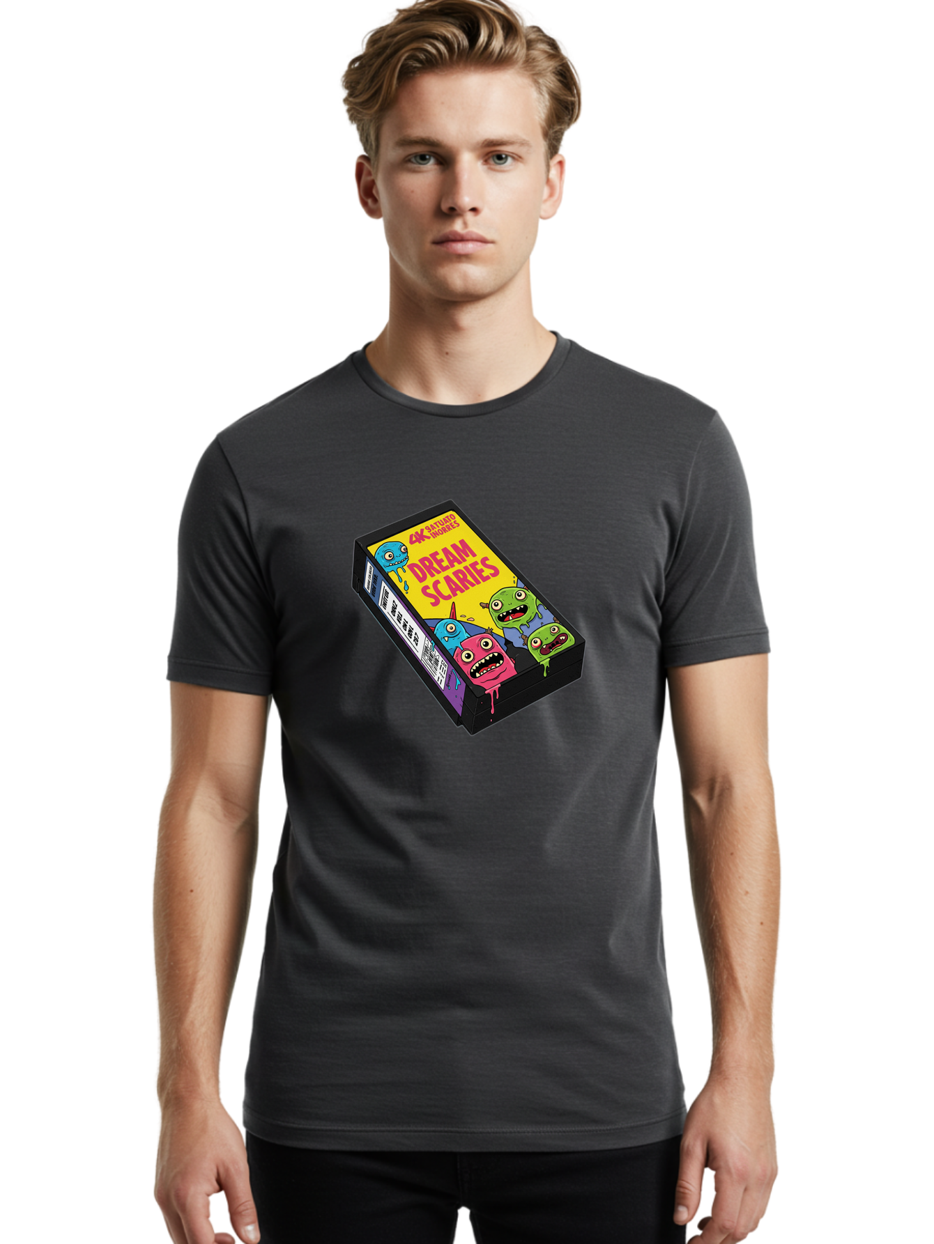 Dream-Scaries Men'S Graphic Tee, 100% Cotton, Comfortable Casual Summer Wear, Machine Washable, Vintage Camera, Old Camera, Antique Camera, Black Camera, Classic Photography, Photography Equipment, Nostalgic Device, Film Camera, Camera Art Bao375