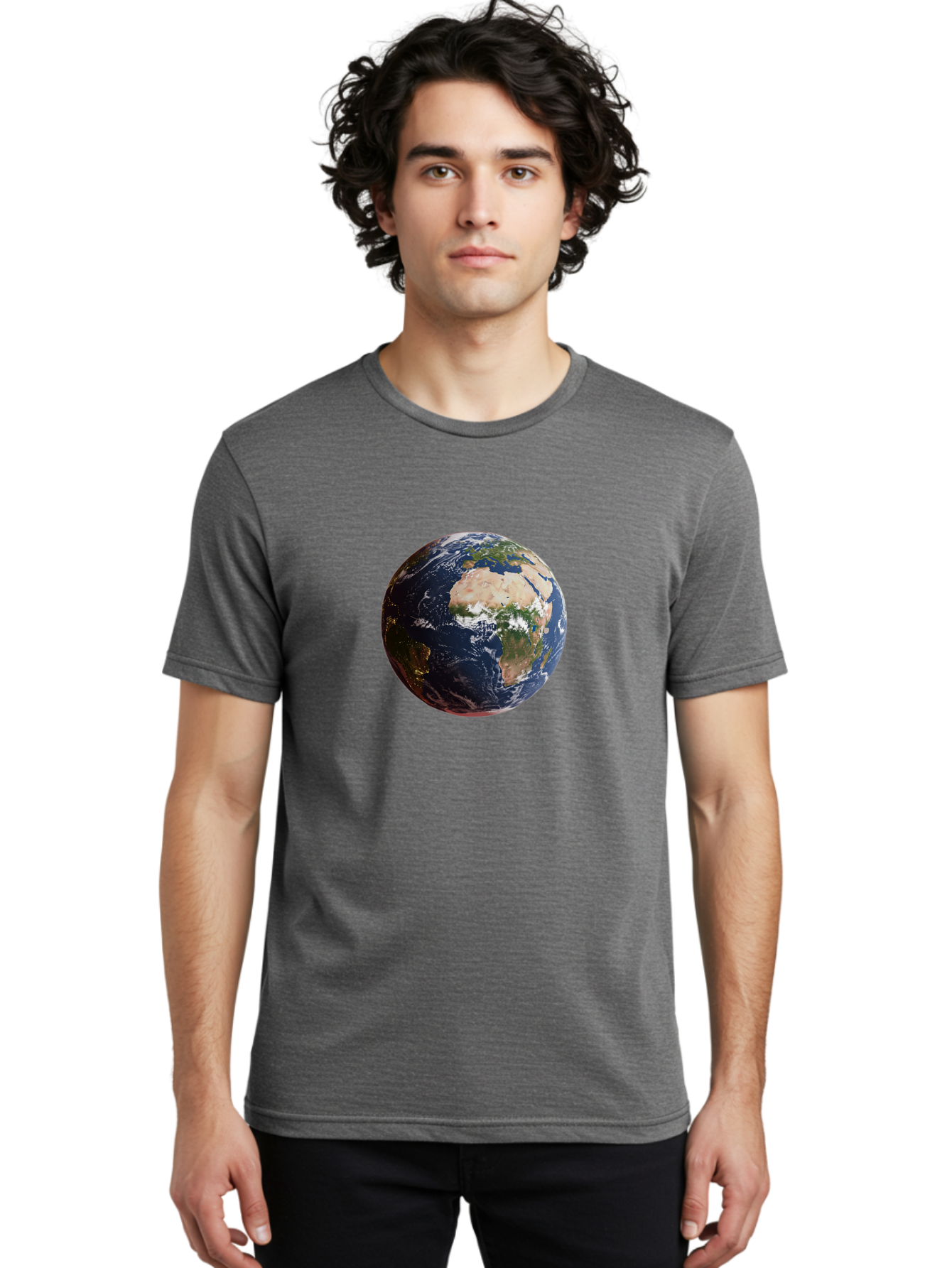 Earth-1 Men'S Graphic Tee, 100% Cotton, Comfortable Casual Summer Wear, Machine Washable, Vintage Camera, Old Camera, Antique Camera, Black Camera, Classic Photography, Photography Equipment, Nostalgic Device, Film Camera, Camera Art Bao378