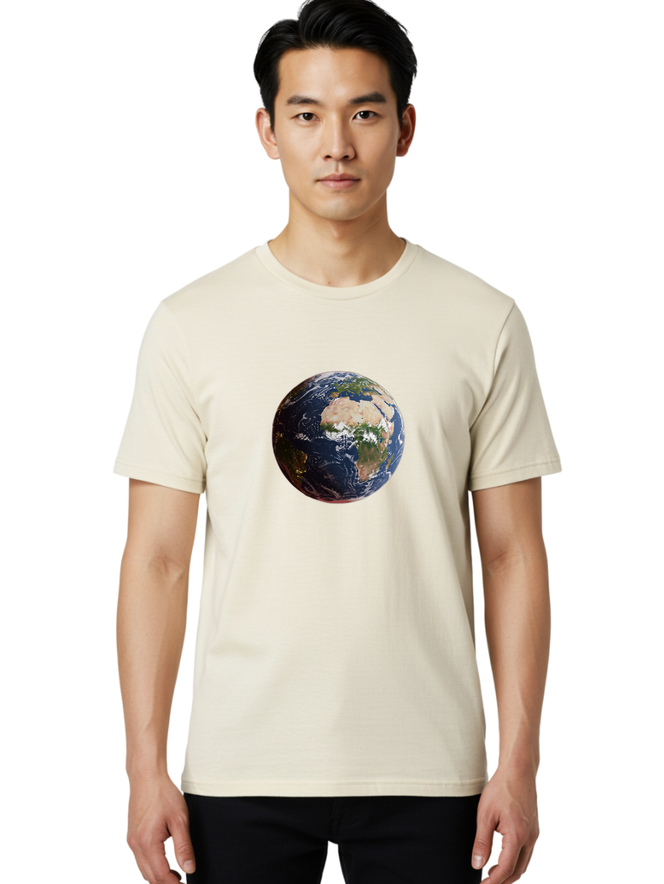 Earth-1 Men'S Graphic Tee, 100% Cotton, Comfortable Casual Summer Wear, Machine Washable, Vintage Camera, Old Camera, Antique Camera, Black Camera, Classic Photography, Photography Equipment, Nostalgic Device, Film Camera, Camera Art Bao378