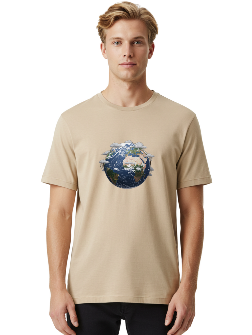 Earth-2 Men'S Graphic Tee, 100% Cotton, Comfortable Casual Summer Wear, Machine Washable, Vintage Camera, Old Camera, Antique Camera, Black Camera, Classic Photography, Photography Equipment, Nostalgic Device, Film Camera, Camera Art Bao379