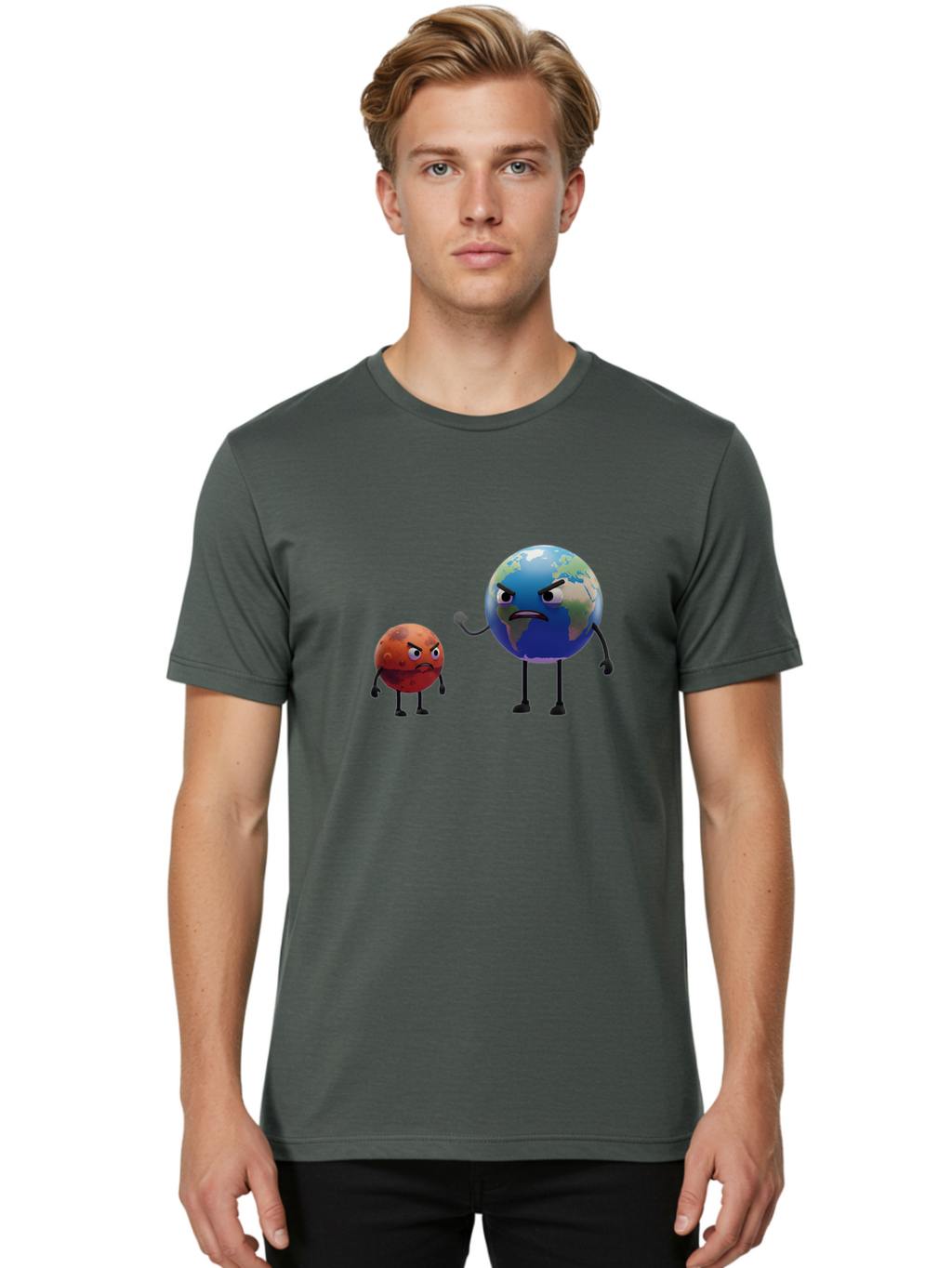 Earth-And-Mars Men'S Graphic Tee, 100% Cotton, Comfortable Casual Summer Wear, Machine Washable, Vintage Camera, Old Camera, Antique Camera, Black Camera, Classic Photography, Photography Equipment, Nostalgic Device, Film Camera, Camera Art Bao380