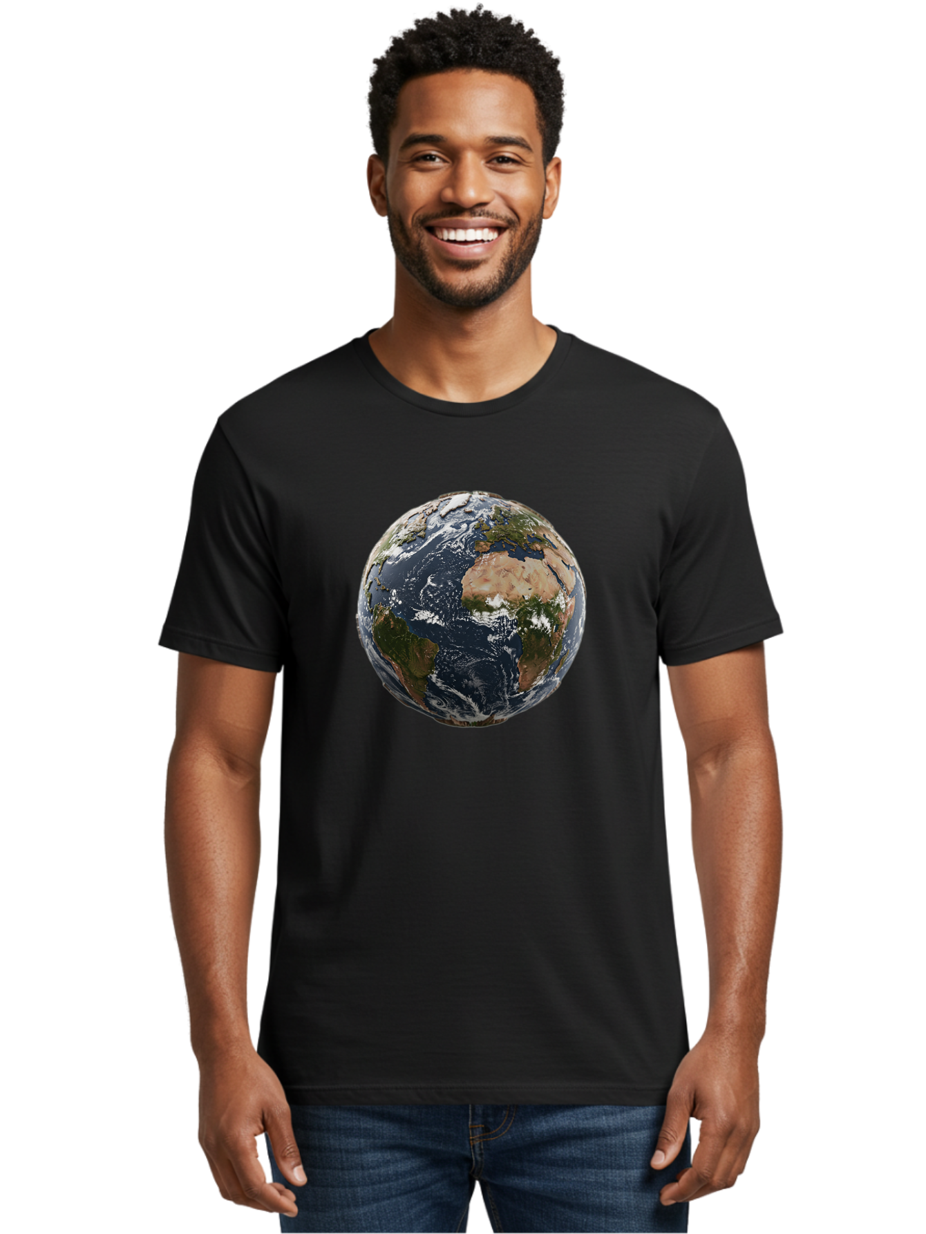 Earth-From-Space Men'S Graphic Tee, 100% Cotton, Comfortable Casual Summer Wear, Machine Washable, Vintage Camera, Old Camera, Antique Camera, Black Camera, Classic Photography, Photography Equipment, Nostalgic Device, Film Camera, Camera Art Bao383