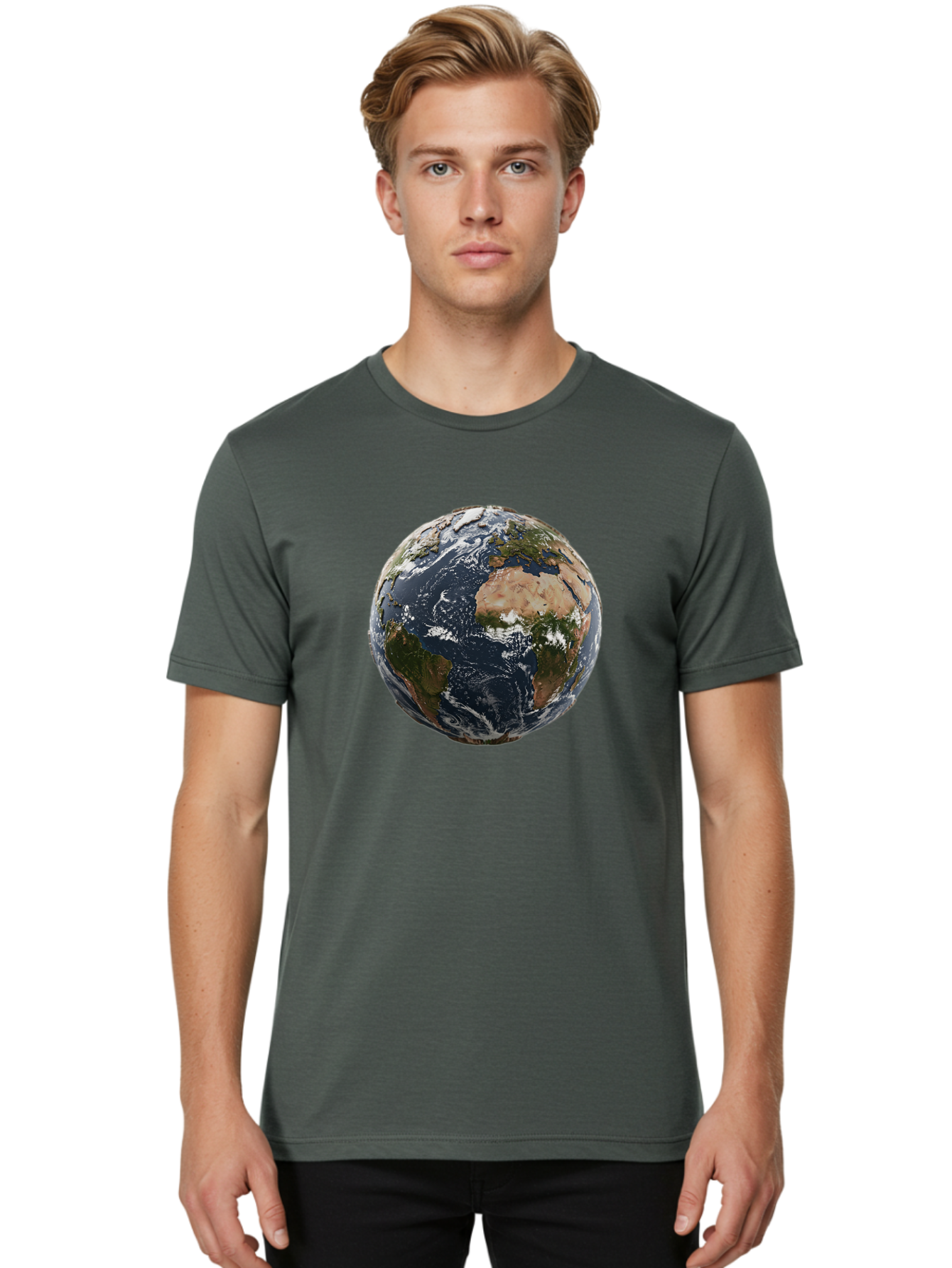 Earth-From-Space Men'S Graphic Tee, 100% Cotton, Comfortable Casual Summer Wear, Machine Washable, Vintage Camera, Old Camera, Antique Camera, Black Camera, Classic Photography, Photography Equipment, Nostalgic Device, Film Camera, Camera Art Bao383