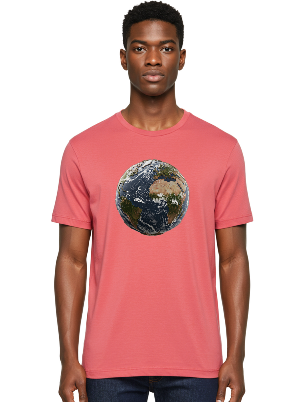 Earth-From-Space Men'S Graphic Tee, 100% Cotton, Comfortable Casual Summer Wear, Machine Washable, Vintage Camera, Old Camera, Antique Camera, Black Camera, Classic Photography, Photography Equipment, Nostalgic Device, Film Camera, Camera Art Bao383