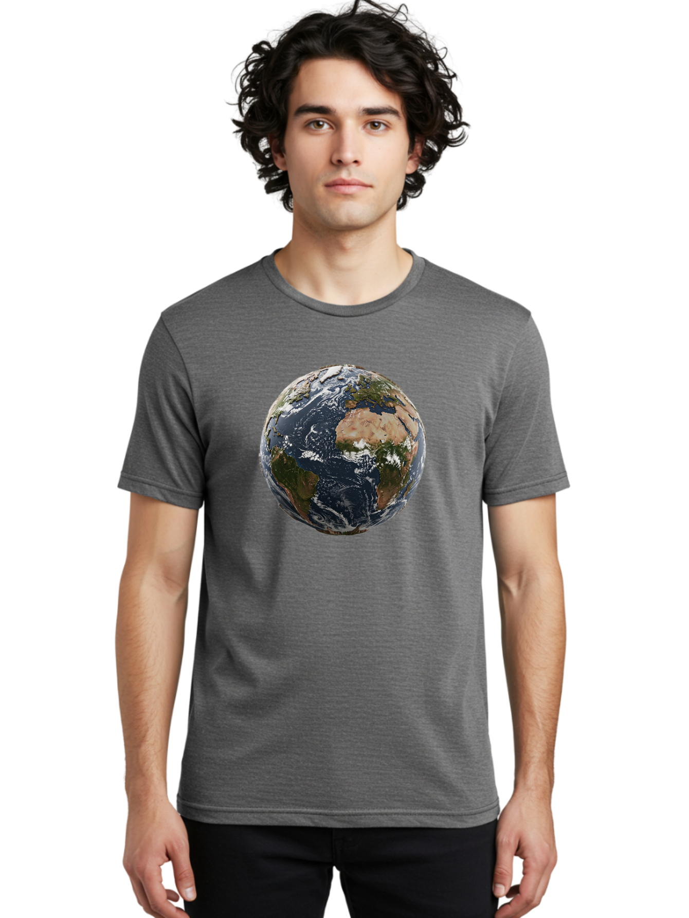 Earth-From-Space Men'S Graphic Tee, 100% Cotton, Comfortable Casual Summer Wear, Machine Washable, Vintage Camera, Old Camera, Antique Camera, Black Camera, Classic Photography, Photography Equipment, Nostalgic Device, Film Camera, Camera Art Bao383