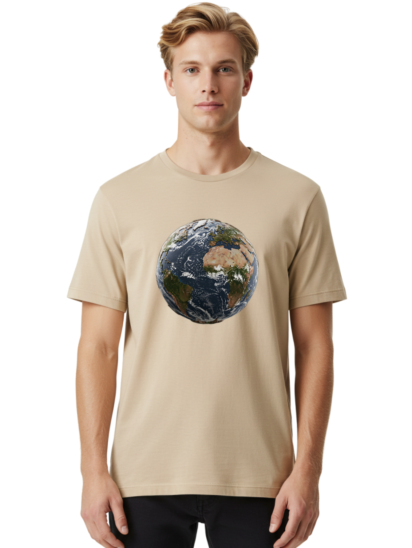Earth-From-Space Men'S Graphic Tee, 100% Cotton, Comfortable Casual Summer Wear, Machine Washable, Vintage Camera, Old Camera, Antique Camera, Black Camera, Classic Photography, Photography Equipment, Nostalgic Device, Film Camera, Camera Art Bao383