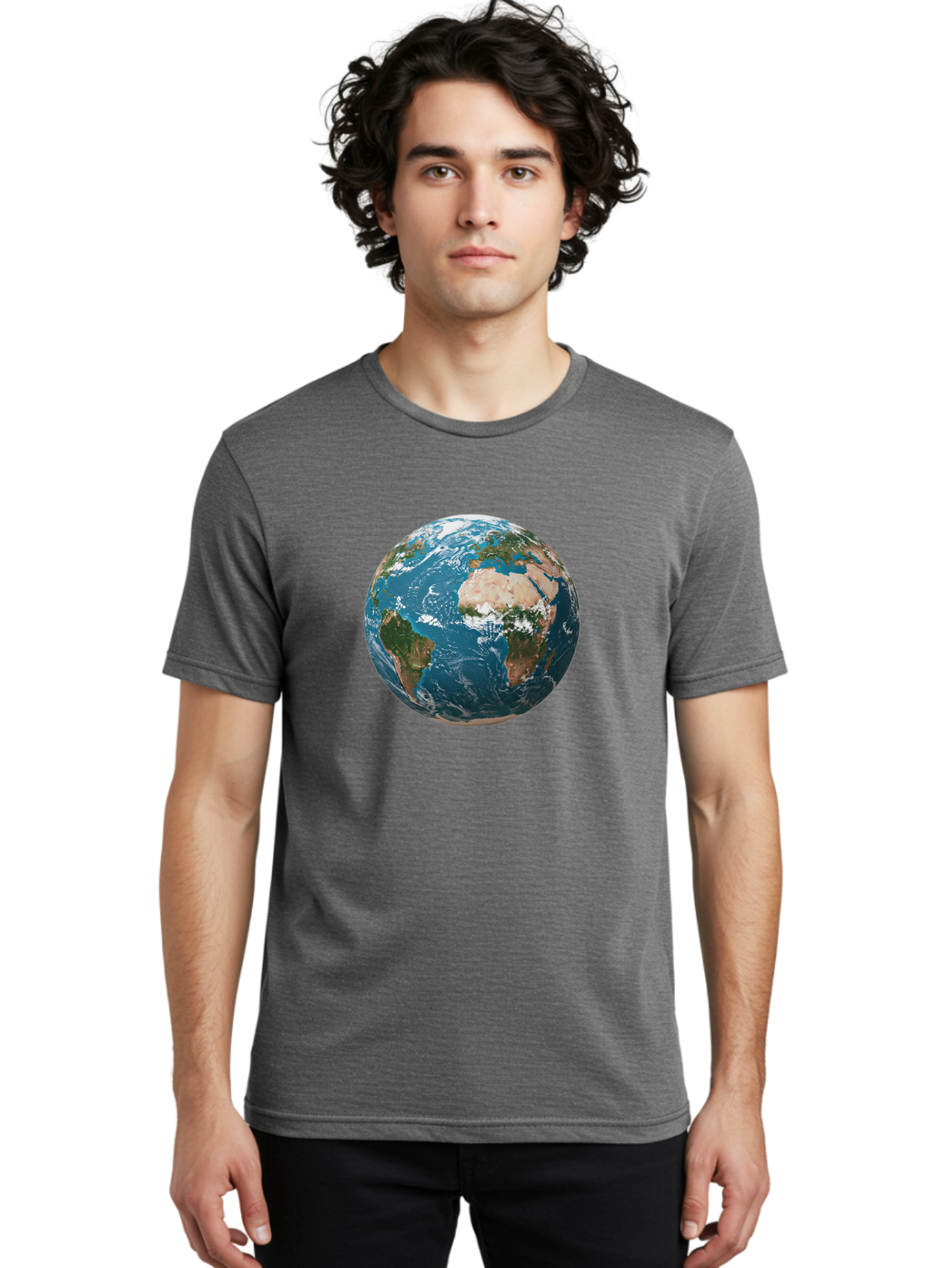 Earth-Globe Men'S Graphic Tee, 100% Cotton, Comfortable Casual Summer Wear, Machine Washable, Vintage Camera, Old Camera, Antique Camera, Black Camera, Classic Photography, Photography Equipment, Nostalgic Device, Film Camera, Camera Art Bao384