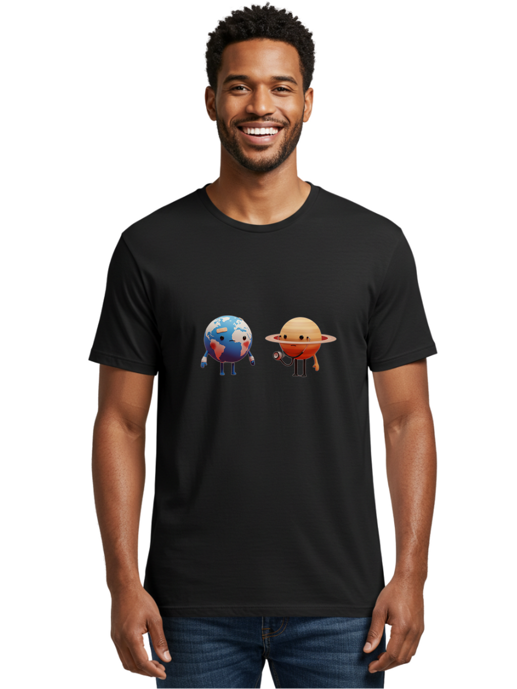 Earth-Saturn-Characters Men'S Graphic Tee, 100% Cotton, Comfortable Casual Summer Wear, Machine Washable, Vintage Camera, Old Camera, Antique Camera, Black Camera, Classic Photography, Photography Equipment, Nostalgic Device, Film Camera, Bao385