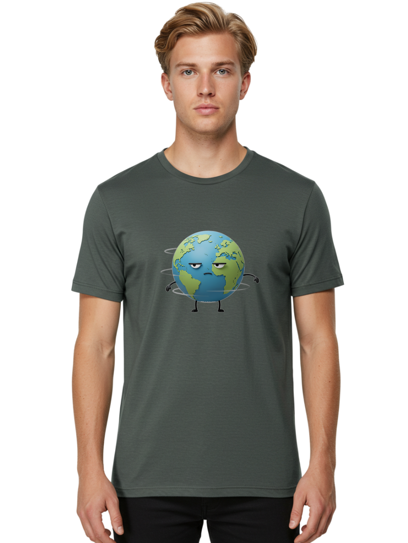 Earth-With-Angry-Face Men'S Graphic Tee, 100% Cotton, Comfortable Casual Summer Wear, Machine Washable, Vintage Camera, Old Camera, Antique Camera, Black Camera, Classic Photography, Photography Equipment, Nostalgic Device, Film Camera, Bao386