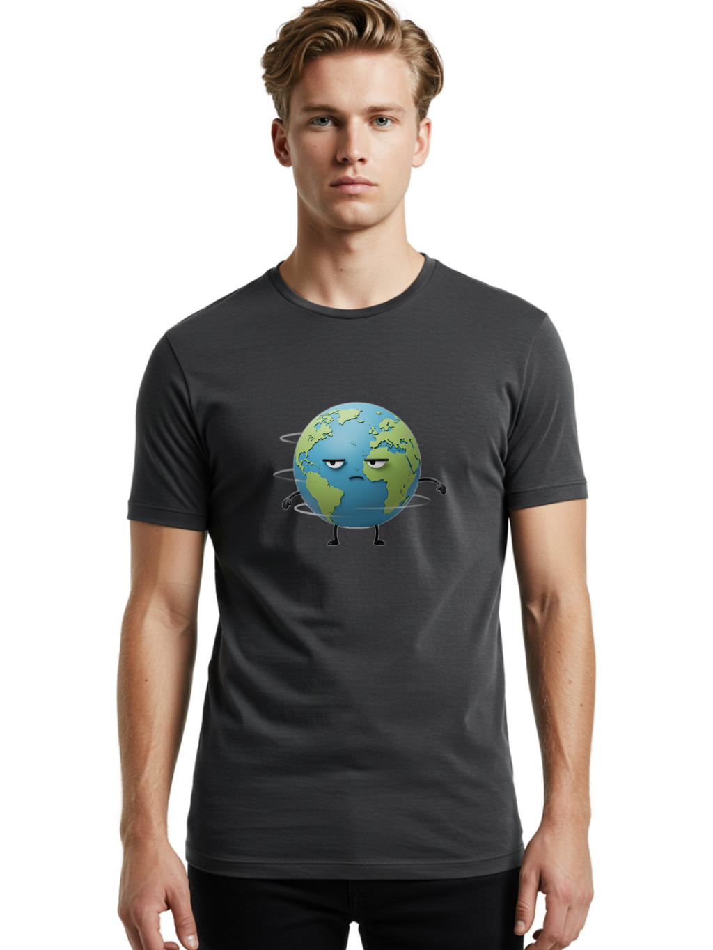 Earth-With-Angry-Face Men'S Graphic Tee, 100% Cotton, Comfortable Casual Summer Wear, Machine Washable, Vintage Camera, Old Camera, Antique Camera, Black Camera, Classic Photography, Photography Equipment, Nostalgic Device, Film Camera, Bao386