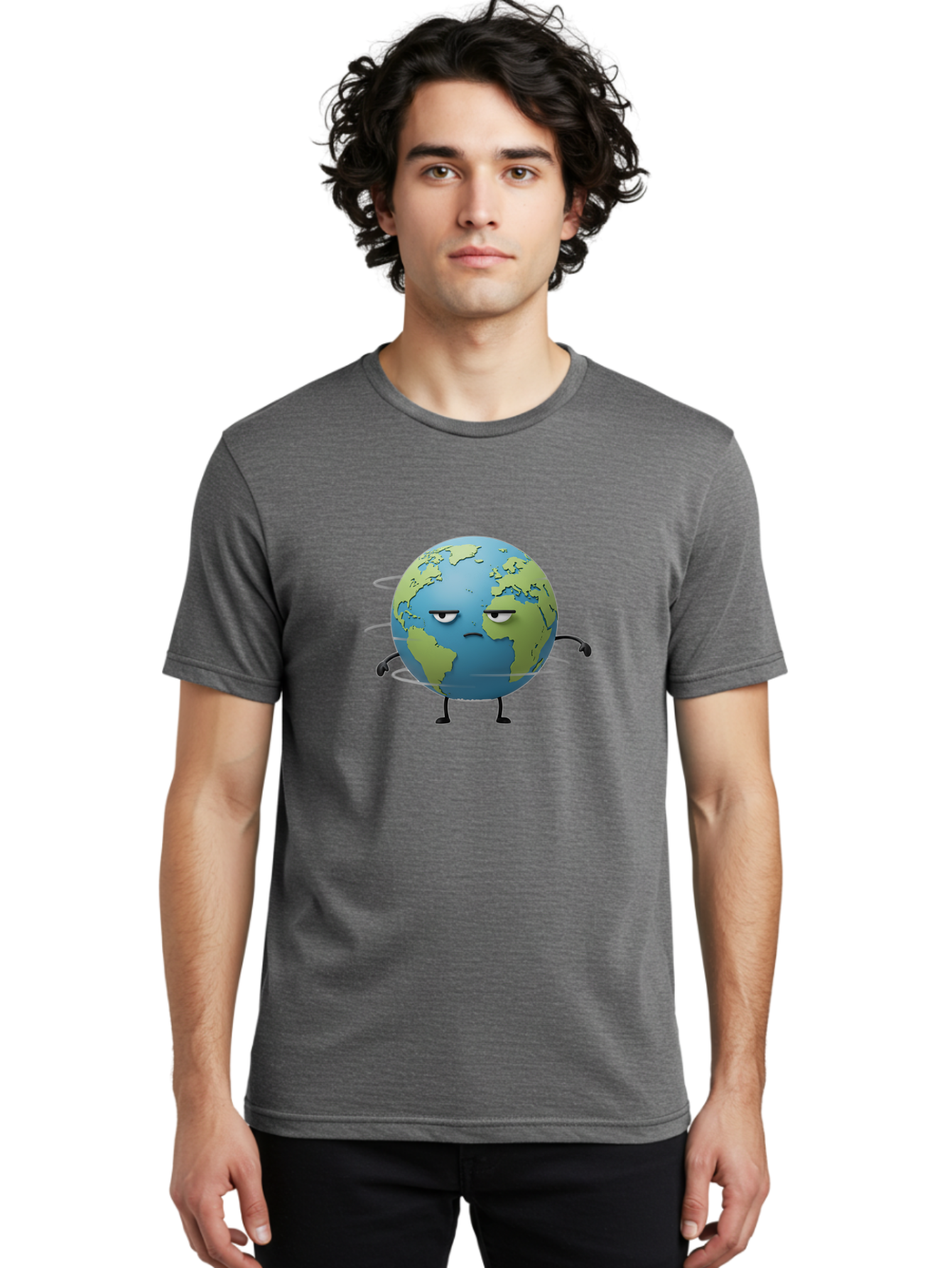 Earth-With-Angry-Face Men'S Graphic Tee, 100% Cotton, Comfortable Casual Summer Wear, Machine Washable, Vintage Camera, Old Camera, Antique Camera, Black Camera, Classic Photography, Photography Equipment, Nostalgic Device, Film Camera, Bao386