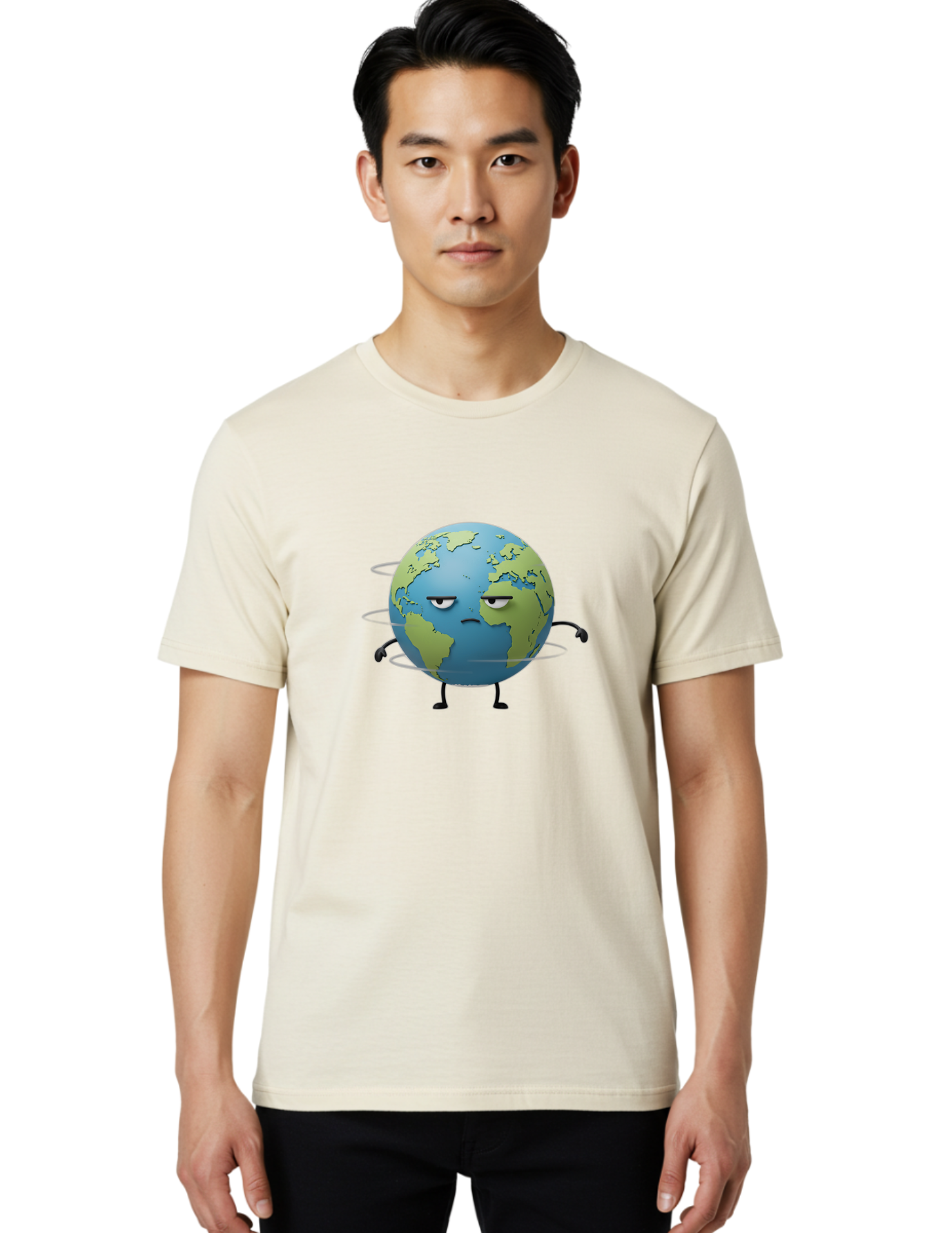 Earth-With-Angry-Face Men'S Graphic Tee, 100% Cotton, Comfortable Casual Summer Wear, Machine Washable, Vintage Camera, Old Camera, Antique Camera, Black Camera, Classic Photography, Photography Equipment, Nostalgic Device, Film Camera, Bao386