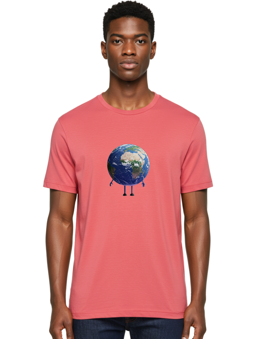 Earth Men'S Graphic Tee, 100% Cotton, Comfortable Casual Summer Wear, Machine Washable, Vintage Camera, Old Camera, Antique Camera, Black Camera, Classic Photography, Photography Equipment, Nostalgic Device, Film Camera, Camera Art Bao388