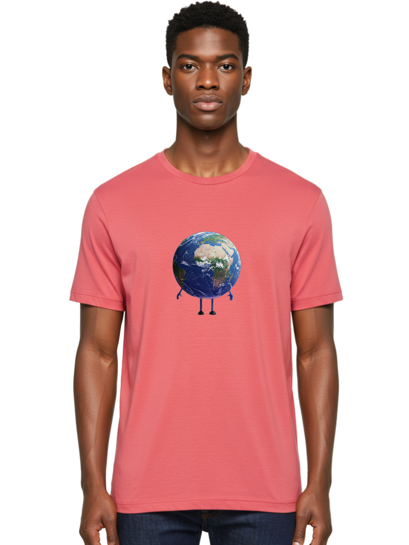 Earth Men'S Graphic Tee, 100% Cotton, Comfortable Casual Summer Wear, Machine Washable, Vintage Camera, Old Camera, Antique Camera, Black Camera, Classic Photography, Photography Equipment, Nostalgic Device, Film Camera, Camera Art Bao388