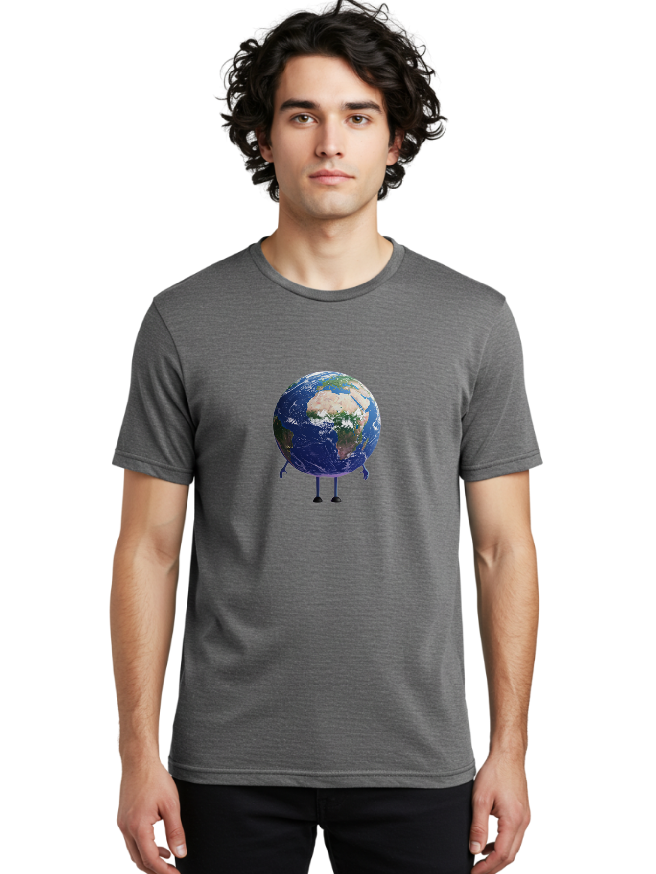 Earth Men'S Graphic Tee, 100% Cotton, Comfortable Casual Summer Wear, Machine Washable, Vintage Camera, Old Camera, Antique Camera, Black Camera, Classic Photography, Photography Equipment, Nostalgic Device, Film Camera, Camera Art Bao388