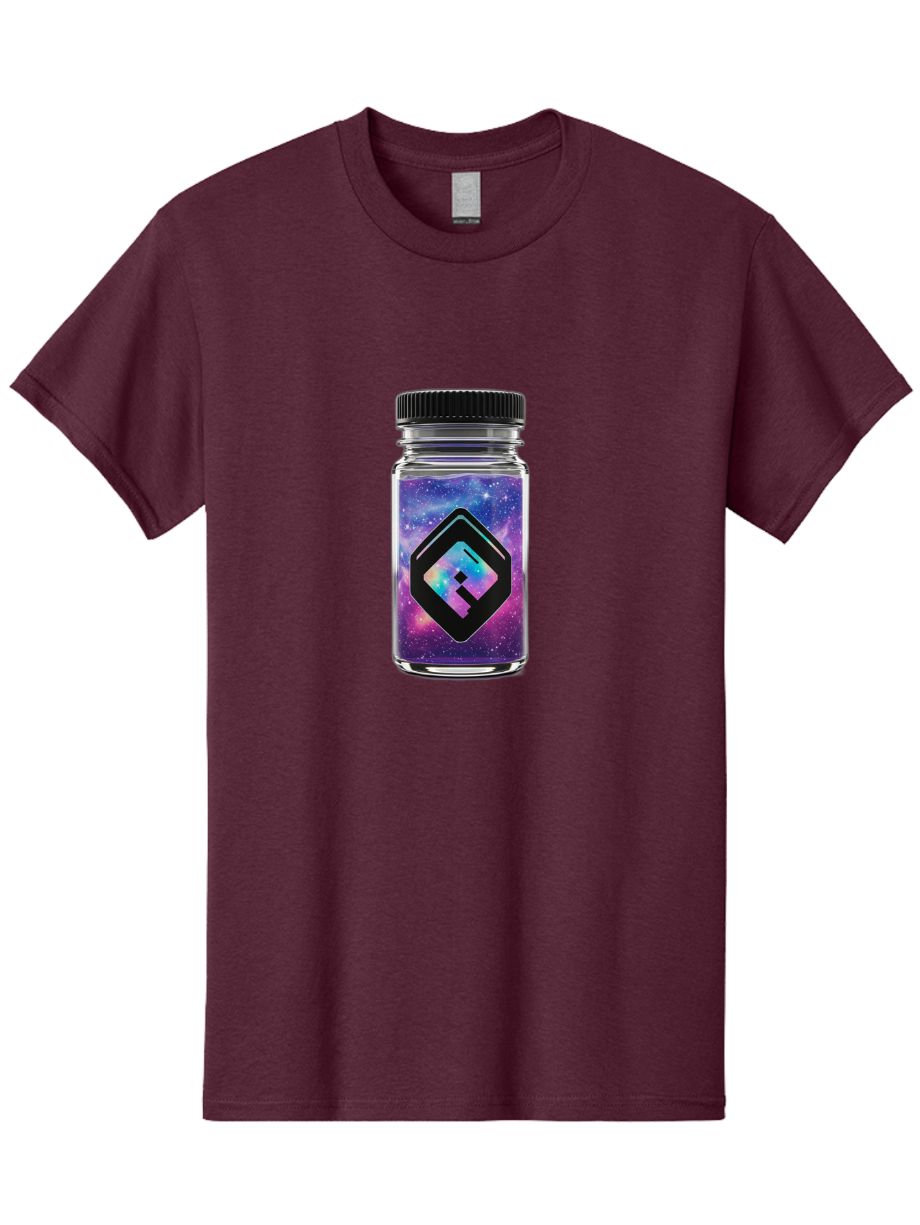 Ef-Logo-In-Jar Men'S Graphic Tee, 100% Cotton, Comfortable Casual Summer Wear, Machine Washable, Vintage Camera, Old Camera, Antique Camera, Black Camera, Classic Photography, Photography Equipment, Nostalgic Device, Film Camera, Camera Art Bao390