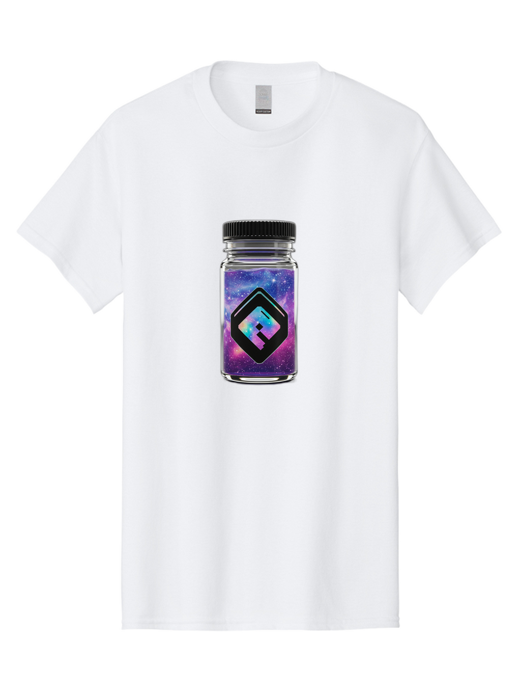 Ef-Logo-In-Jar Men'S Graphic Tee, 100% Cotton, Comfortable Casual Summer Wear, Machine Washable, Vintage Camera, Old Camera, Antique Camera, Black Camera, Classic Photography, Photography Equipment, Nostalgic Device, Film Camera, Camera Art Bao390
