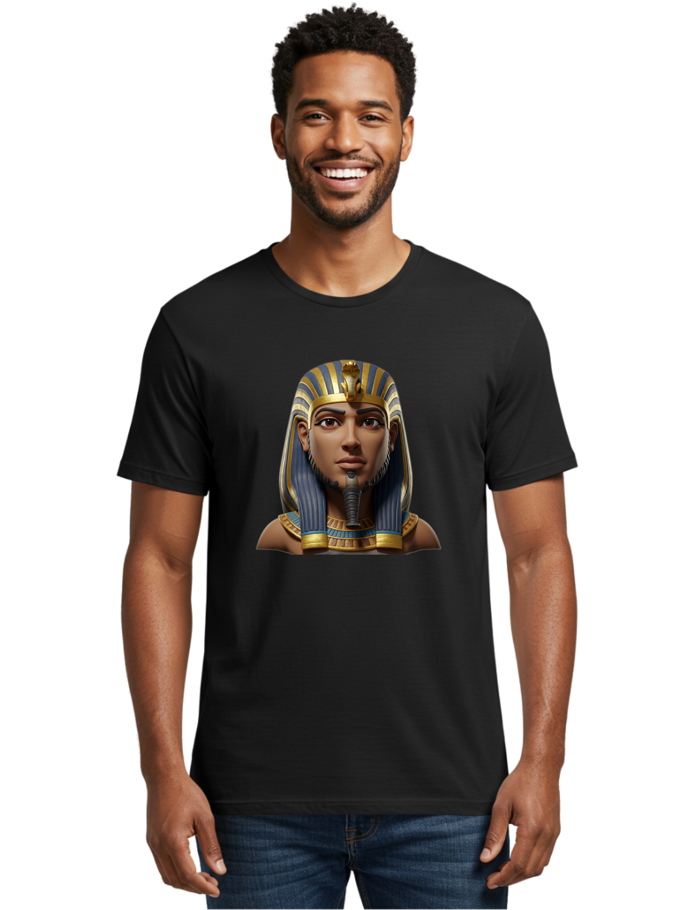 Egyptian-King Men'S Graphic Tee, 100% Cotton, Comfortable Casual Summer Wear, Machine Washable, Vintage Camera, Old Camera, Antique Camera, Black Camera, Classic Photography, Photography Equipment, Nostalgic Device, Film Camera, Camera Art Bao391