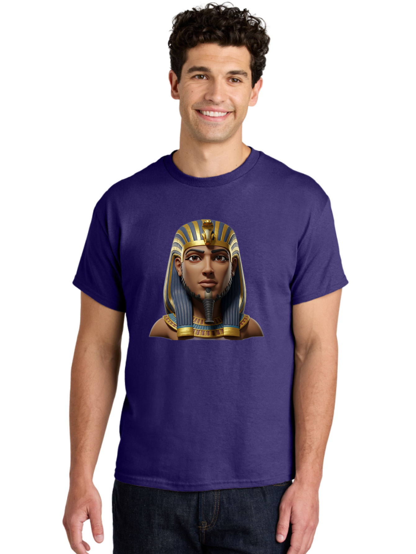 Egyptian-King Men'S Graphic Tee, 100% Cotton, Comfortable Casual Summer Wear, Machine Washable, Vintage Camera, Old Camera, Antique Camera, Black Camera, Classic Photography, Photography Equipment, Nostalgic Device, Film Camera, Camera Art Bao391