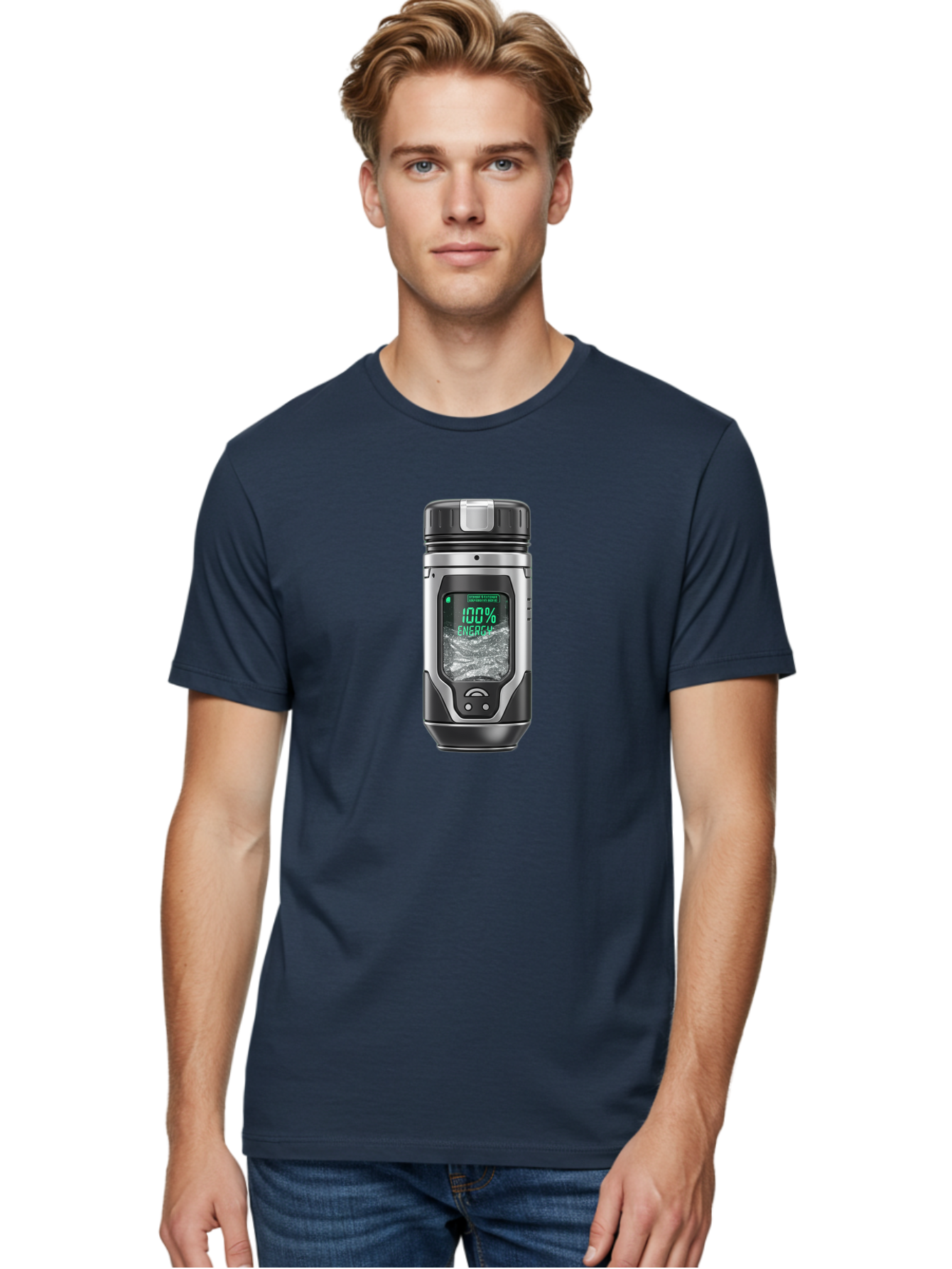 Energy-Thermos Men'S Graphic Tee, 100% Cotton, Comfortable Casual Summer Wear, Machine Washable, Vintage Camera, Old Camera, Antique Camera, Black Camera, Classic Photography, Photography Equipment, Nostalgic Device, Film Camera, Camera Art Bao394