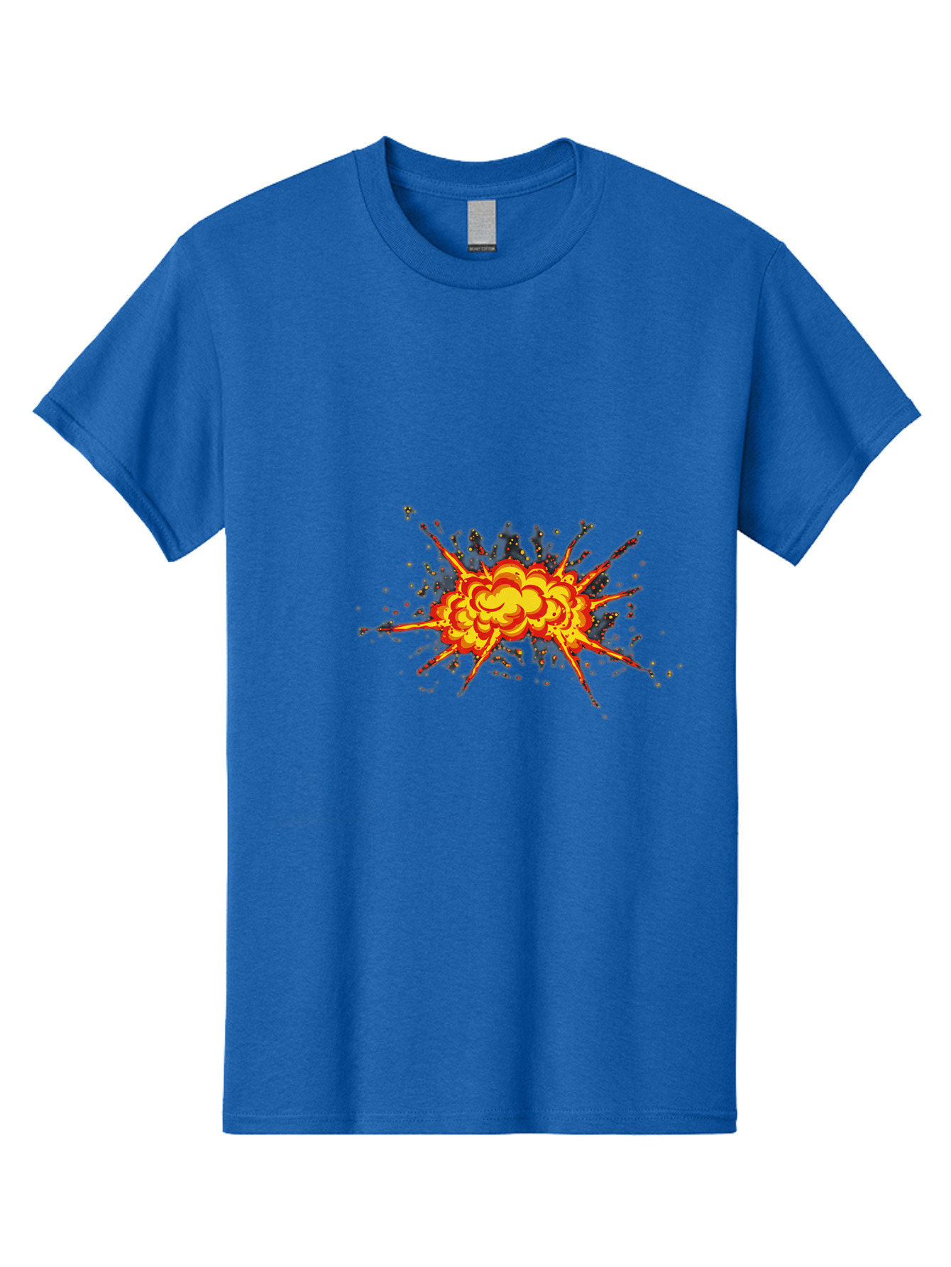 Explosion Men'S Graphic Tee, 100% Cotton, Comfortable Casual Summer Wear, Machine Washable, Vintage Camera, Old Camera, Antique Camera, Black Camera, Classic Photography, Photography Equipment, Nostalgic Device, Film Camera, Camera Art Bao397