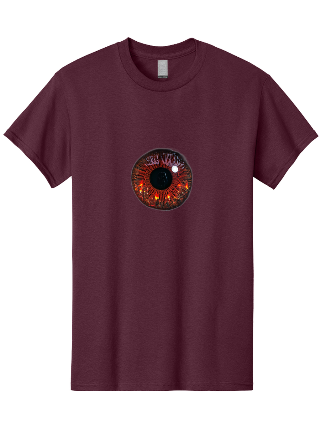 Eye-Of-Fire Men'S Graphic Tee, 100% Cotton, Comfortable Casual Summer Wear, Machine Washable, Vintage Camera, Old Camera, Antique Camera, Black Camera, Classic Photography, Photography Equipment, Nostalgic Device, Film Camera, Camera Art Bao398