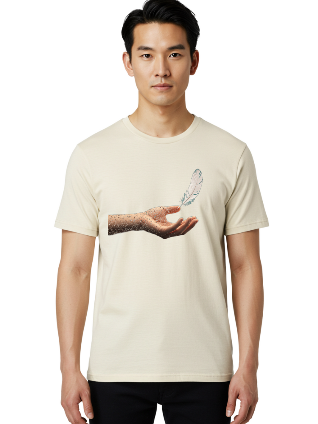 Feather-And-Hand Men'S Graphic Tee, 100% Cotton, Comfortable Casual Summer Wear, Machine Washable, Vintage Camera, Old Camera, Antique Camera, Black Camera, Classic Photography, Photography Equipment, Nostalgic Device, Film Camera, Camera Art Bao402