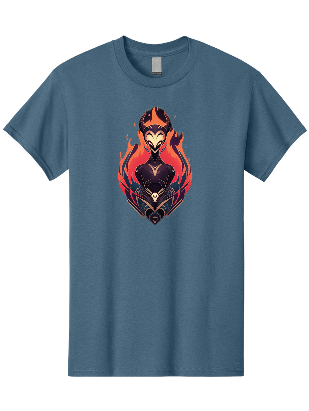 Female-Character-With-Flames Men'S Graphic Tee, 100% Cotton, Comfortable Casual Summer Wear, Machine Washable, Vintage Camera, Old Camera, Antique Camera, Black Camera, Classic Photography, Photography Equipment, Nostalgic Device, Film Camera, Bao403