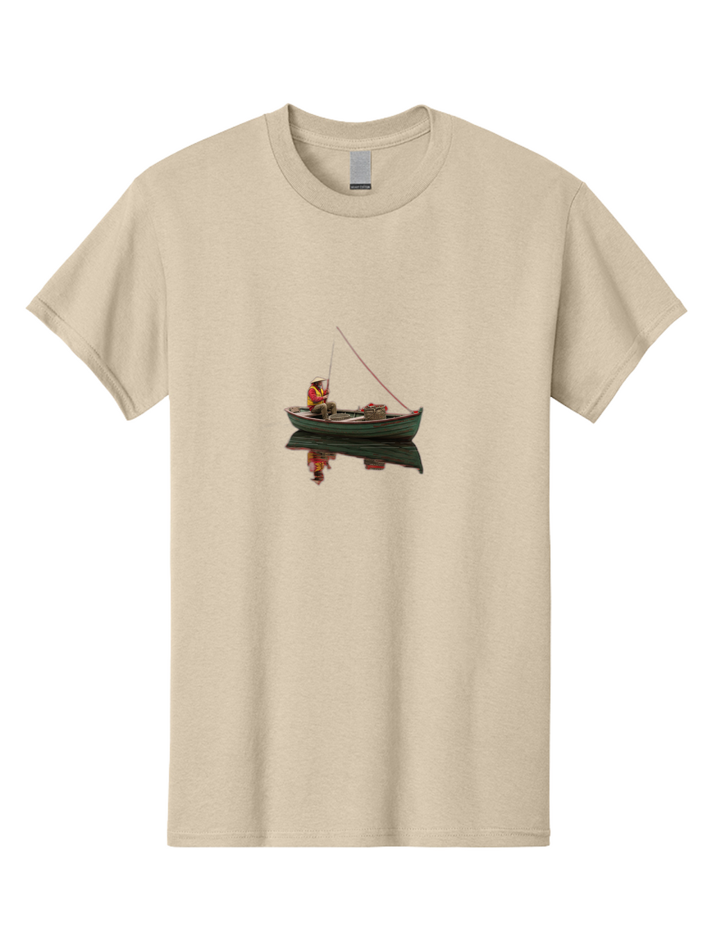 Fisherman Men'S Graphic Tee, 100% Cotton, Comfortable Casual Summer Wear, Machine Washable, Vintage Camera, Old Camera, Antique Camera, Black Camera, Classic Photography, Photography Equipment, Nostalgic Device, Film Camera, Camera Art Bao412