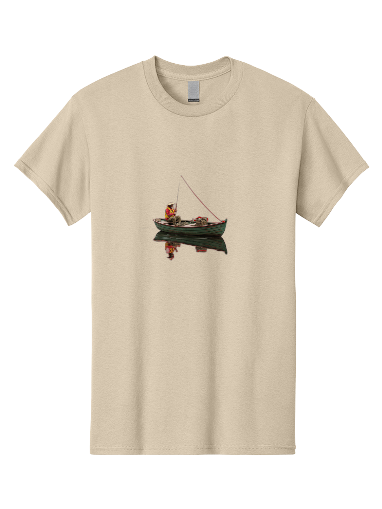 Fisherman Men'S Graphic Tee, 100% Cotton, Comfortable Casual Summer Wear, Machine Washable, Vintage Camera, Old Camera, Antique Camera, Black Camera, Classic Photography, Photography Equipment, Nostalgic Device, Film Camera, Camera Art Bao412