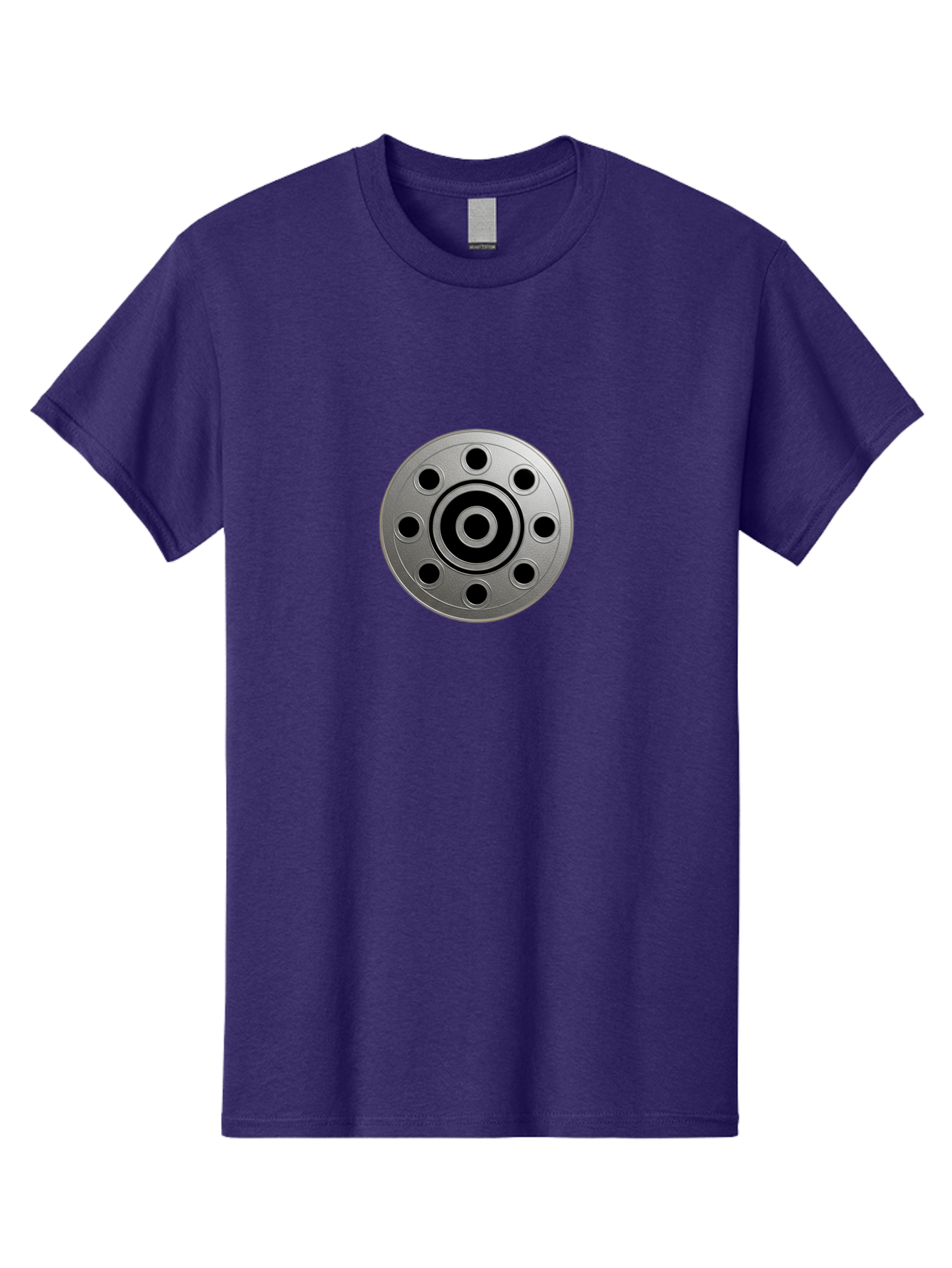 Flange-Bearing Men'S Graphic Tee, 100% Cotton, Comfortable Casual Summer Wear, Machine Washable, Vintage Camera, Old Camera, Antique Camera, Black Camera, Classic Photography, Photography Equipment, Nostalgic Device, Film Camera, Camera Art Bao415