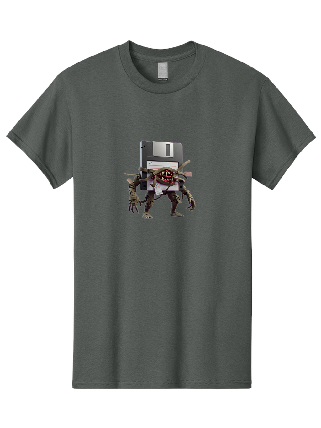 Floppy-Disk-Monster Men'S Graphic Tee, 100% Cotton, Comfortable Casual Summer Wear, Machine Washable, Vintage Camera, Old Camera, Antique Camera, Black Camera, Classic Photography, Photography Equipment, Nostalgic Device, Film Camera, Bao423