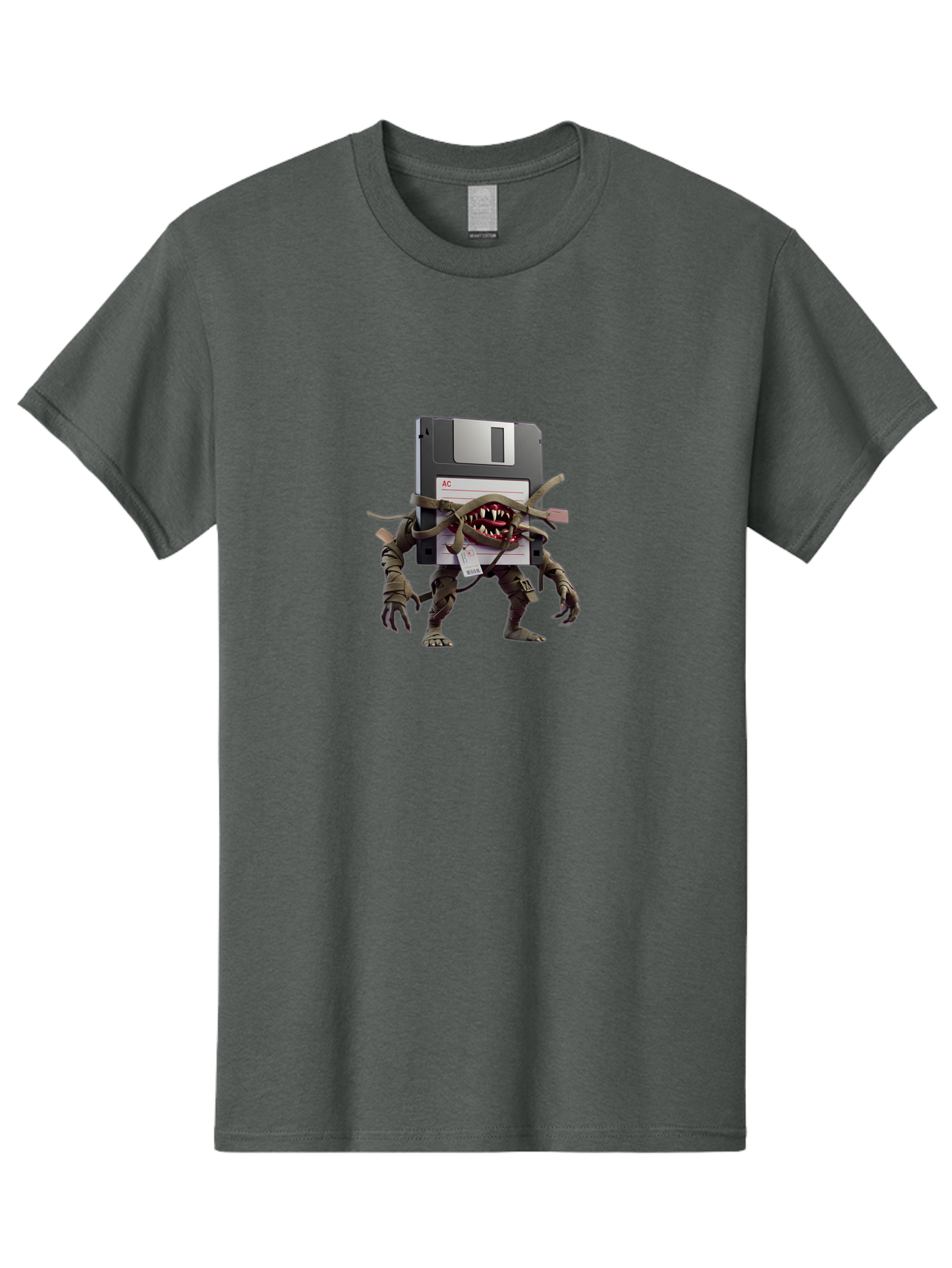 Floppy-Disk-Monster Men'S Graphic Tee, 100% Cotton, Comfortable Casual Summer Wear, Machine Washable, Vintage Camera, Old Camera, Antique Camera, Black Camera, Classic Photography, Photography Equipment, Nostalgic Device, Film Camera, Bao423
