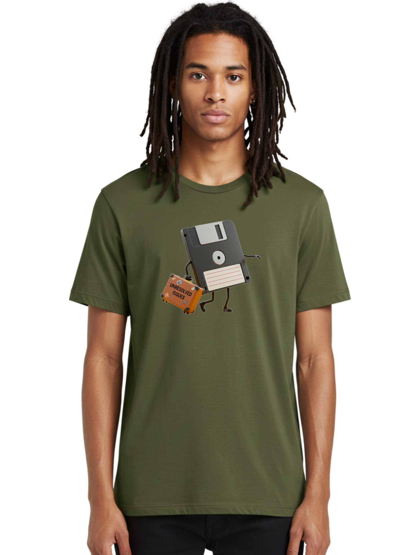 Floppy-Disk Men'S Graphic Tee, 100% Cotton, Comfortable Casual Summer Wear, Machine Washable, Vintage Camera, Old Camera, Antique Camera, Black Camera, Classic Photography, Photography Equipment, Nostalgic Device, Film Camera, Camera Art Bao427