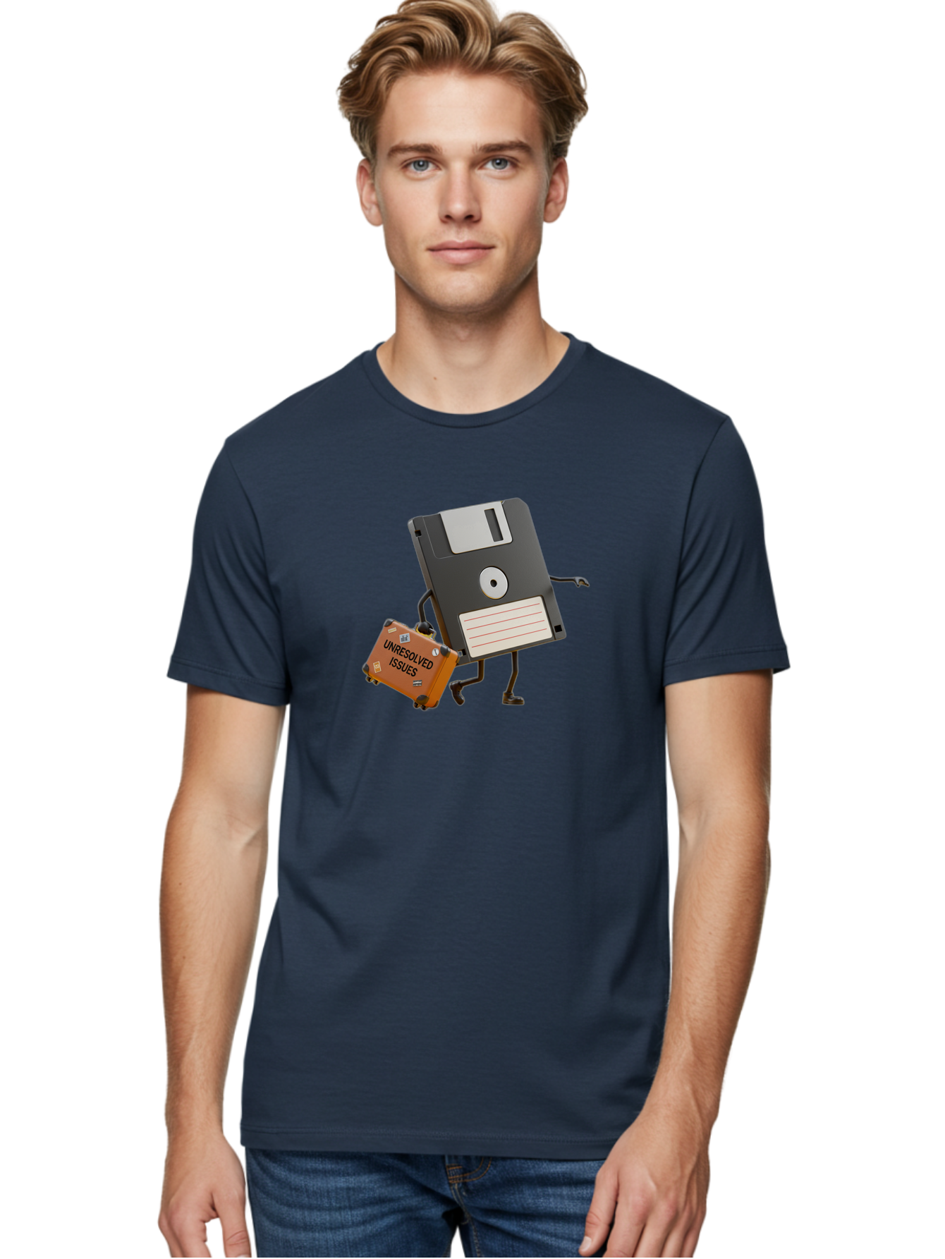 Floppy-Disk Men'S Graphic Tee, 100% Cotton, Comfortable Casual Summer Wear, Machine Washable, Vintage Camera, Old Camera, Antique Camera, Black Camera, Classic Photography, Photography Equipment, Nostalgic Device, Film Camera, Camera Art Bao427
