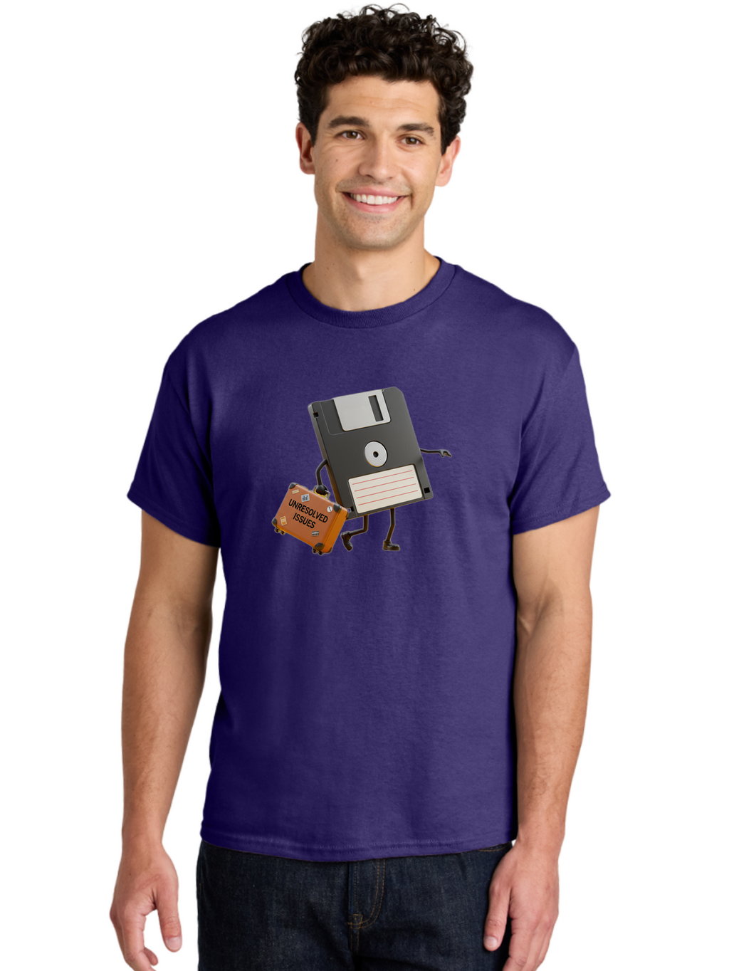 Floppy-Disk Men'S Graphic Tee, 100% Cotton, Comfortable Casual Summer Wear, Machine Washable, Vintage Camera, Old Camera, Antique Camera, Black Camera, Classic Photography, Photography Equipment, Nostalgic Device, Film Camera, Camera Art Bao427